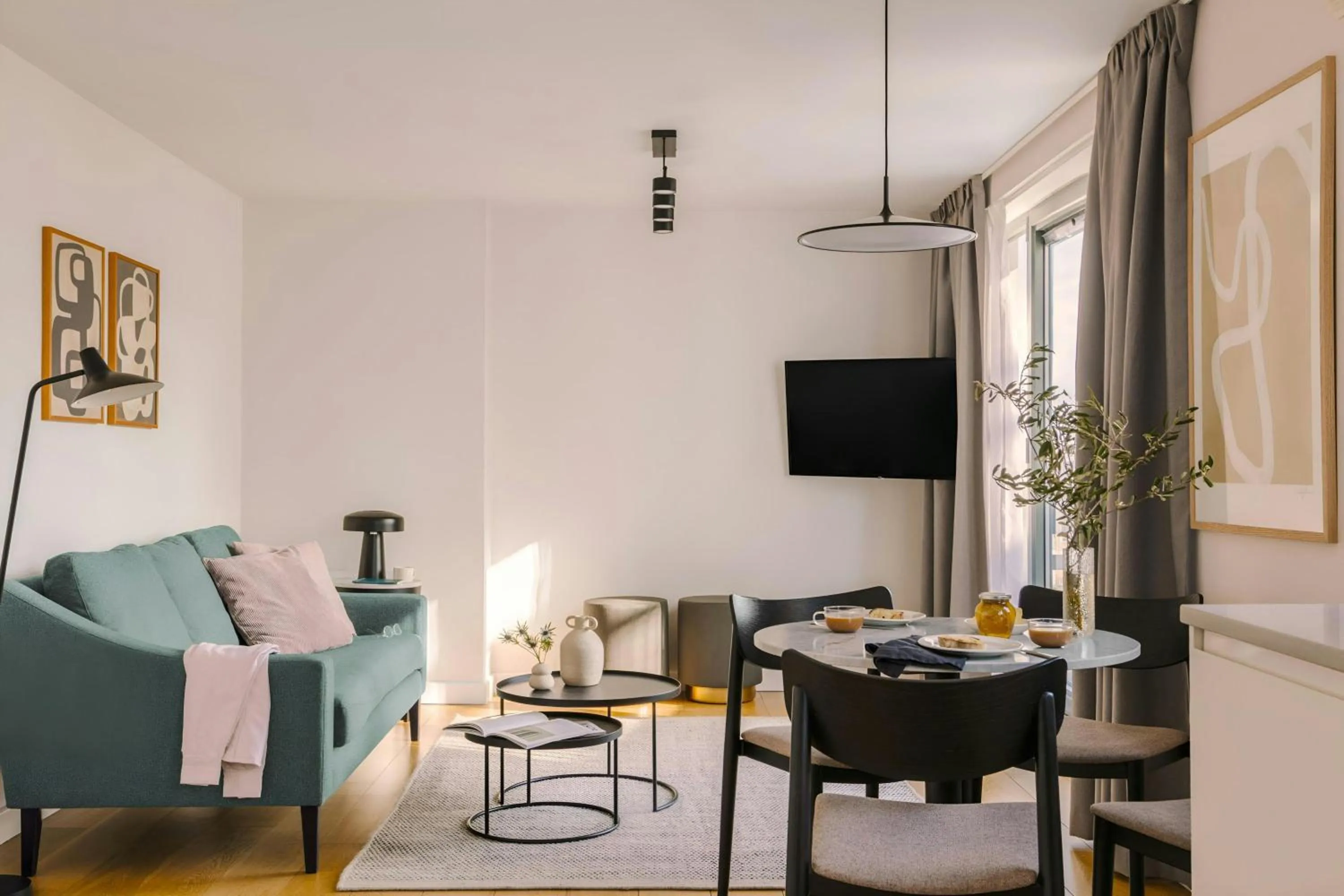 Living room in Sonder by Marriott Bonvoy The Bard Apartments Fitzrovia