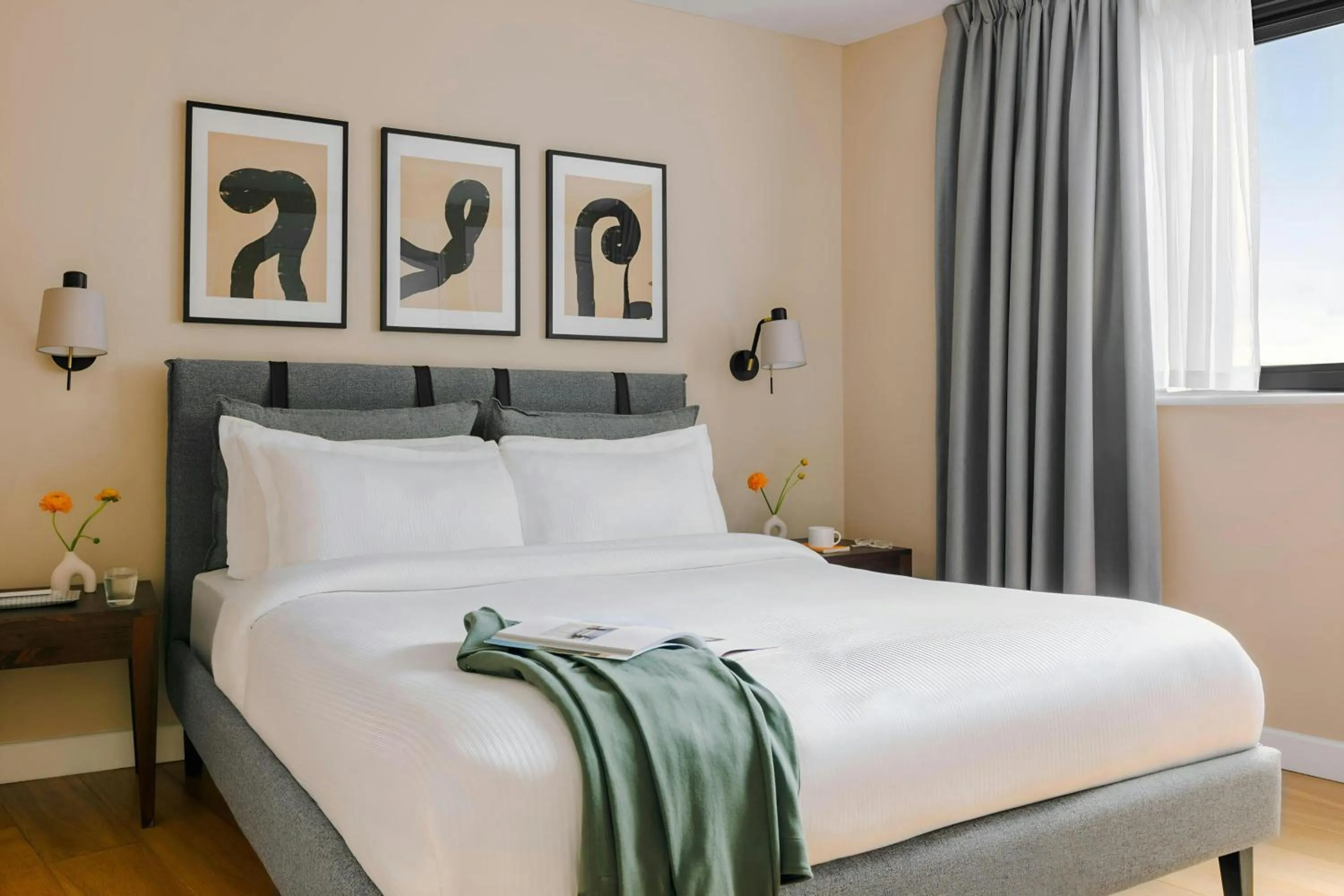 Bedroom in Sonder by Marriott Bonvoy The Bard Apartments Fitzrovia