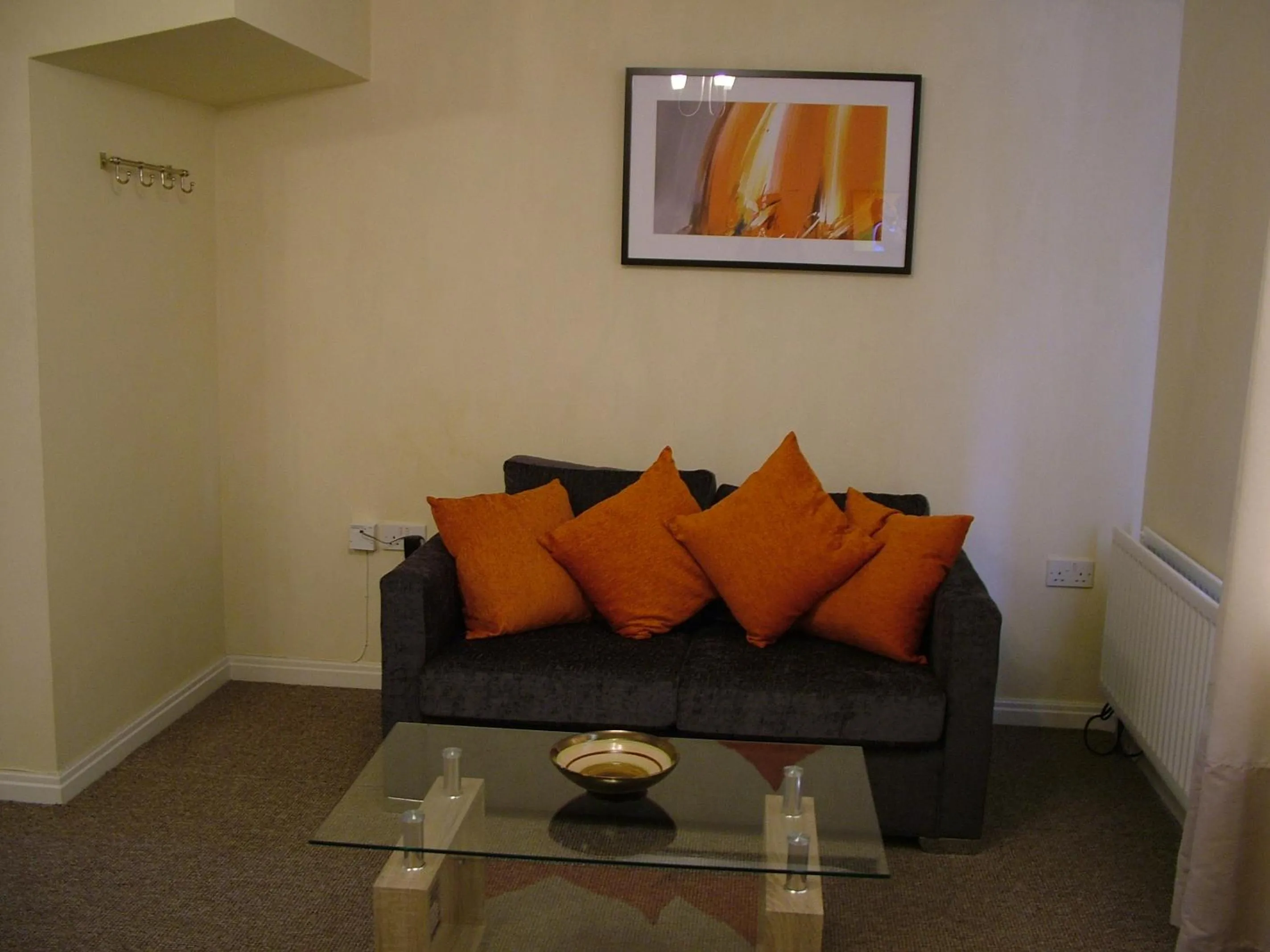 Living room in Thistle Cottage