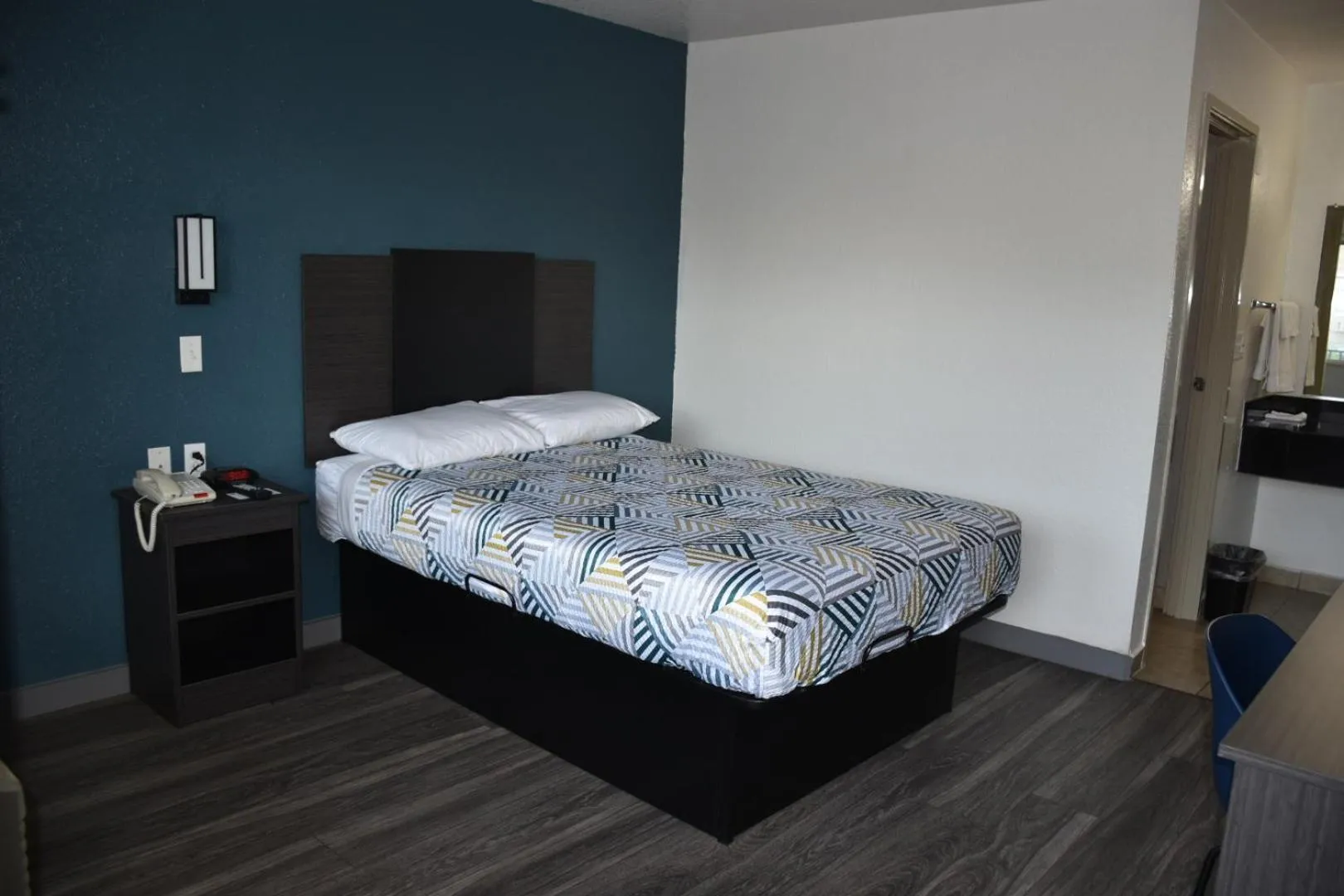 Bed in Studio 6-Grand Prairie, TX