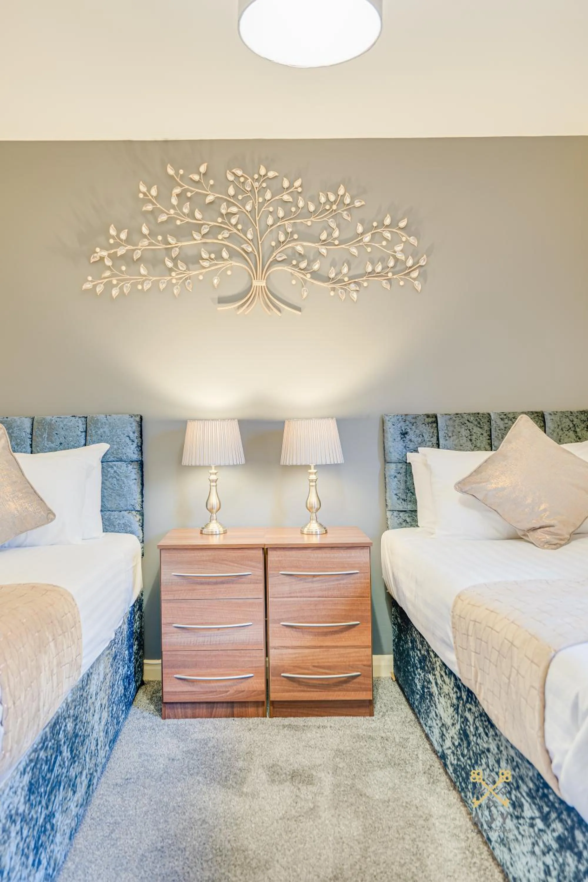 Bed in Mica Point City Centre Apartment