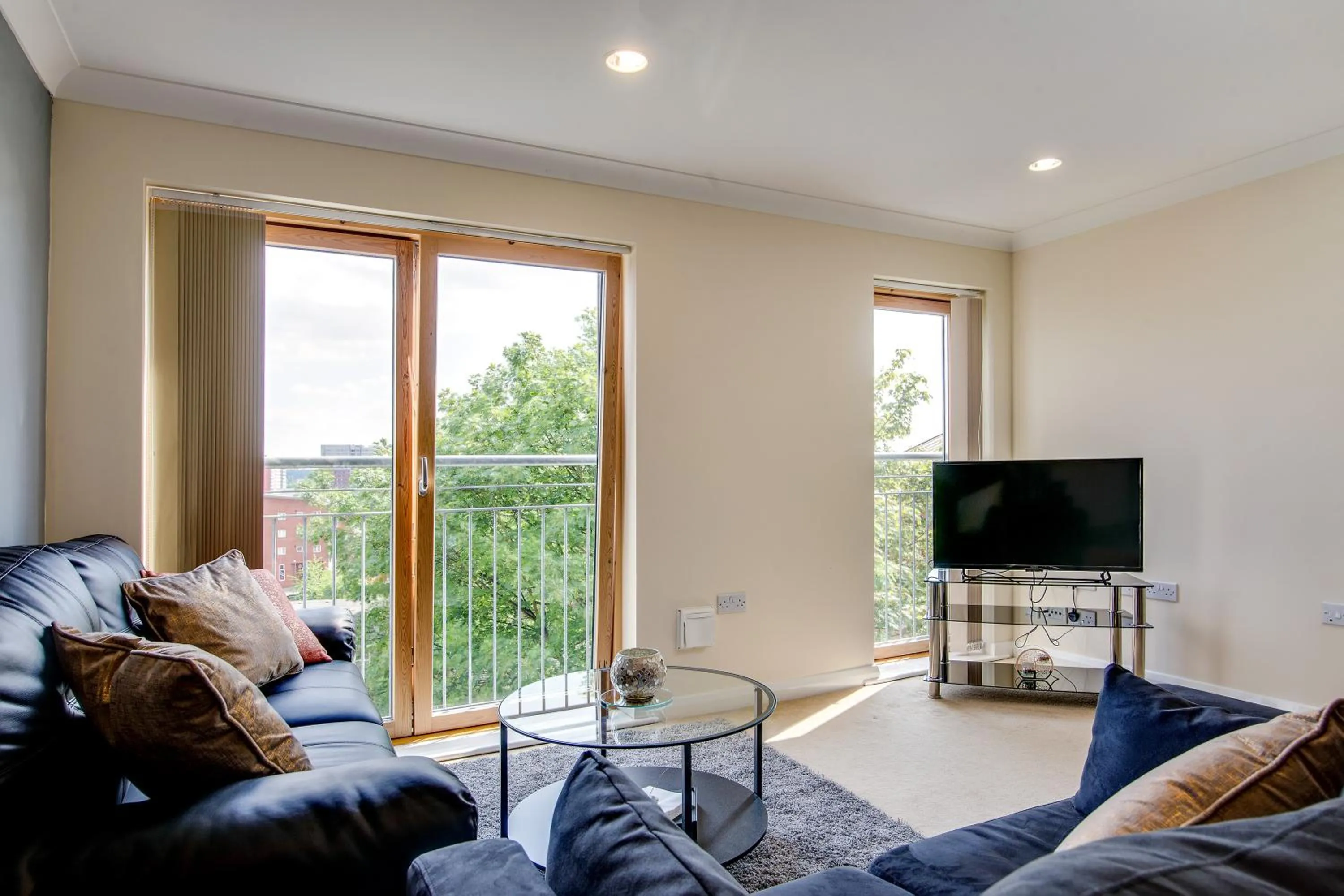 Living room in Mica Point City Centre Apartment