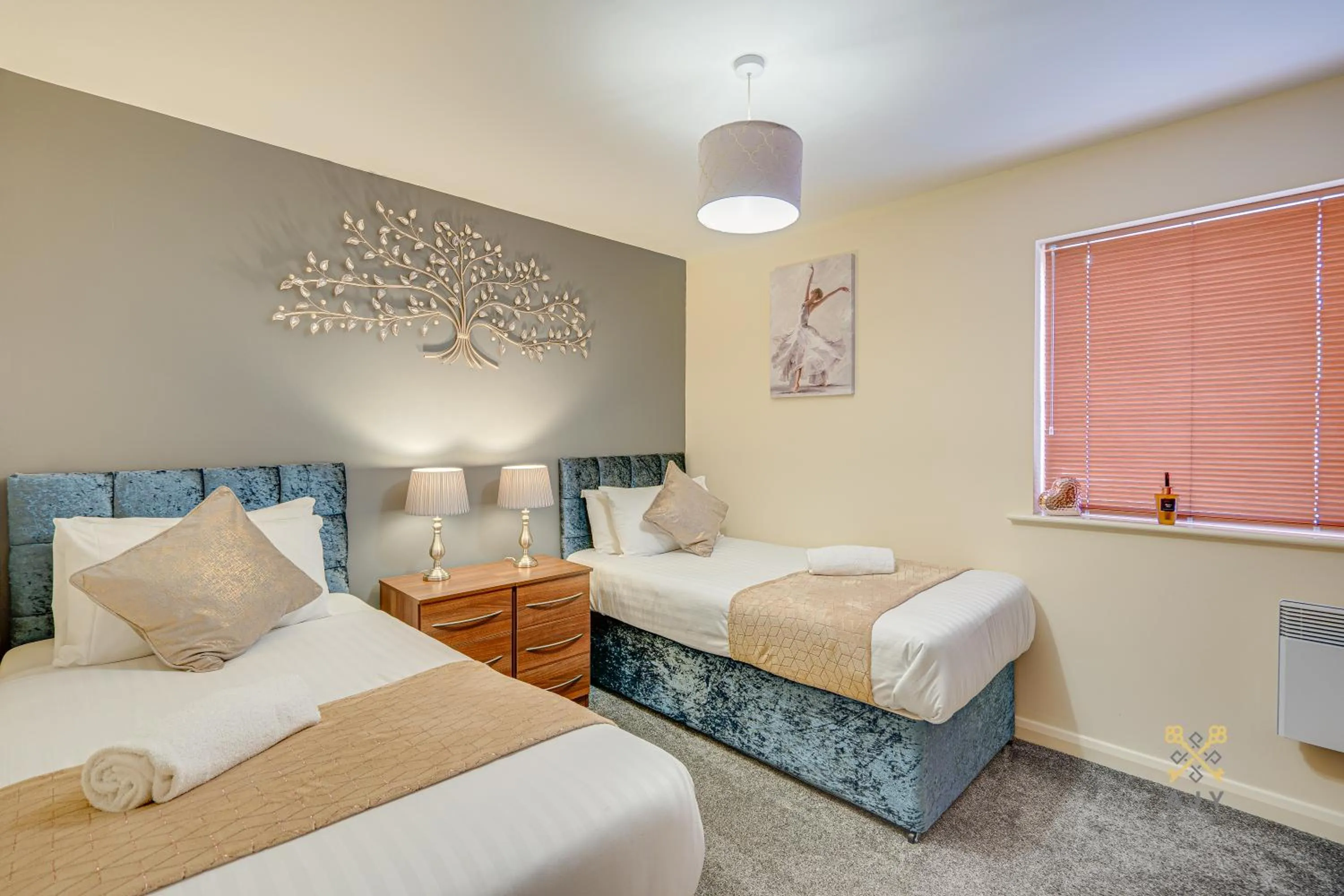 Bed in Mica Point City Centre Apartment