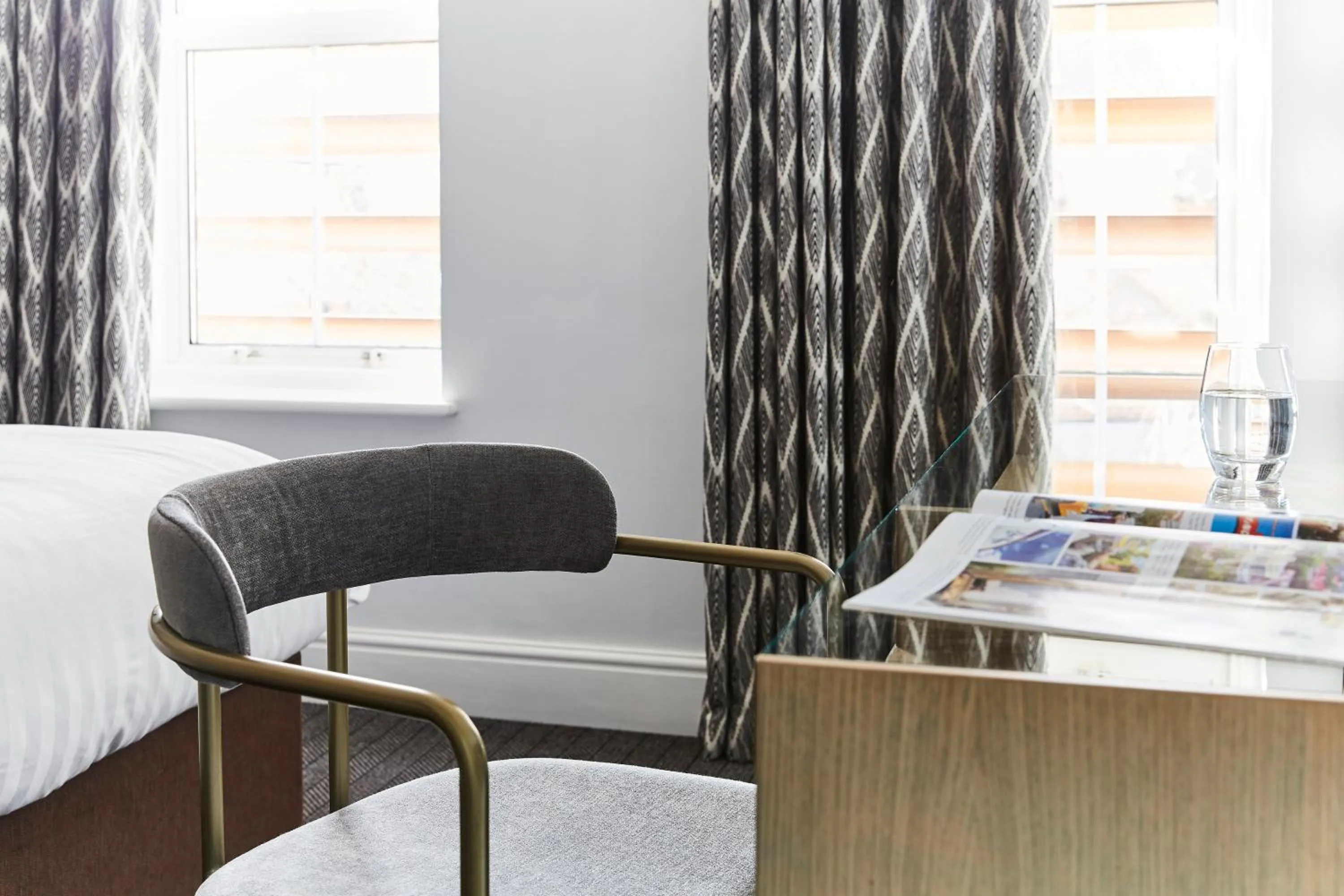 Decorative detail in The Lodge Hotel - Putney