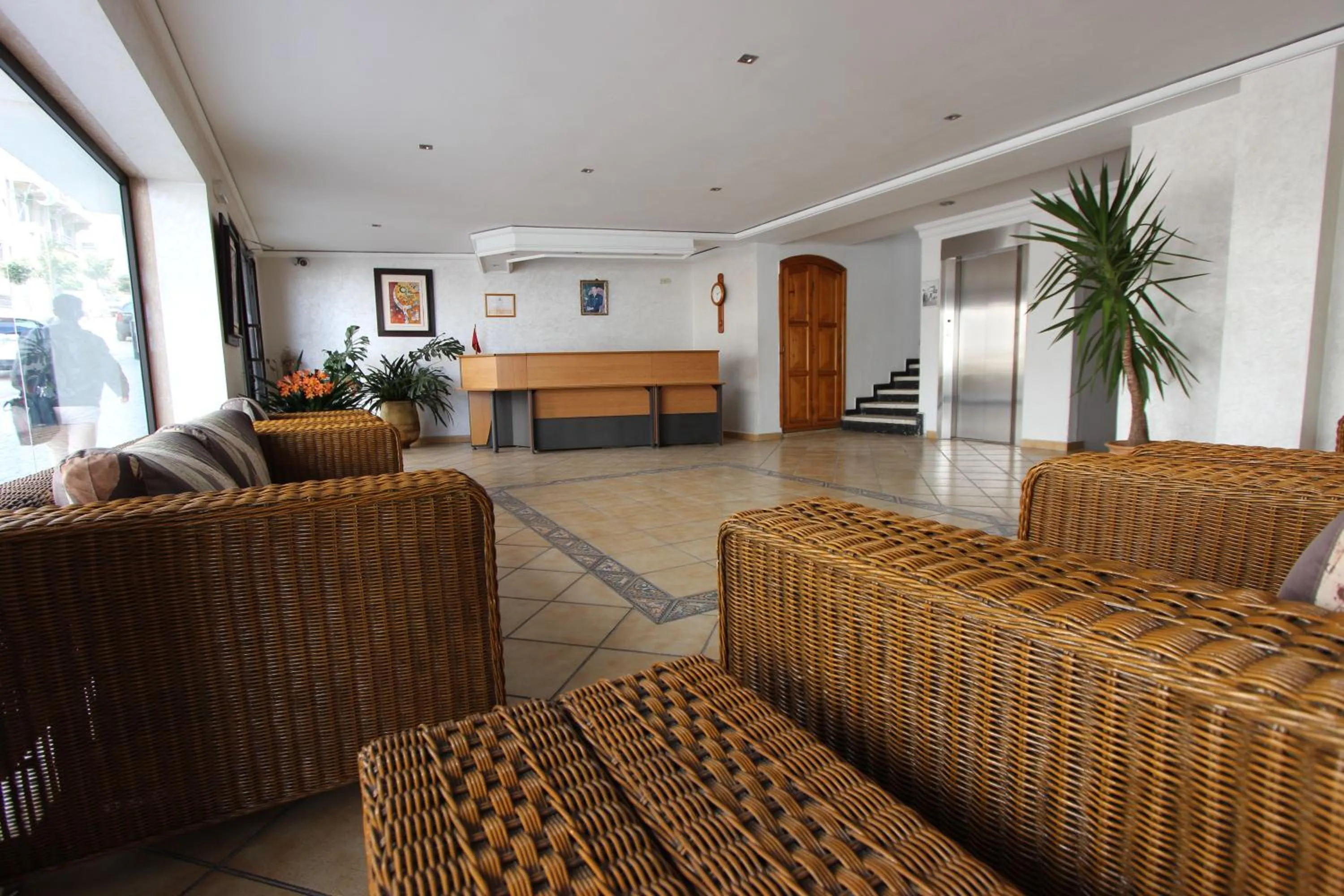 Lobby or reception in Hotel El Djenina