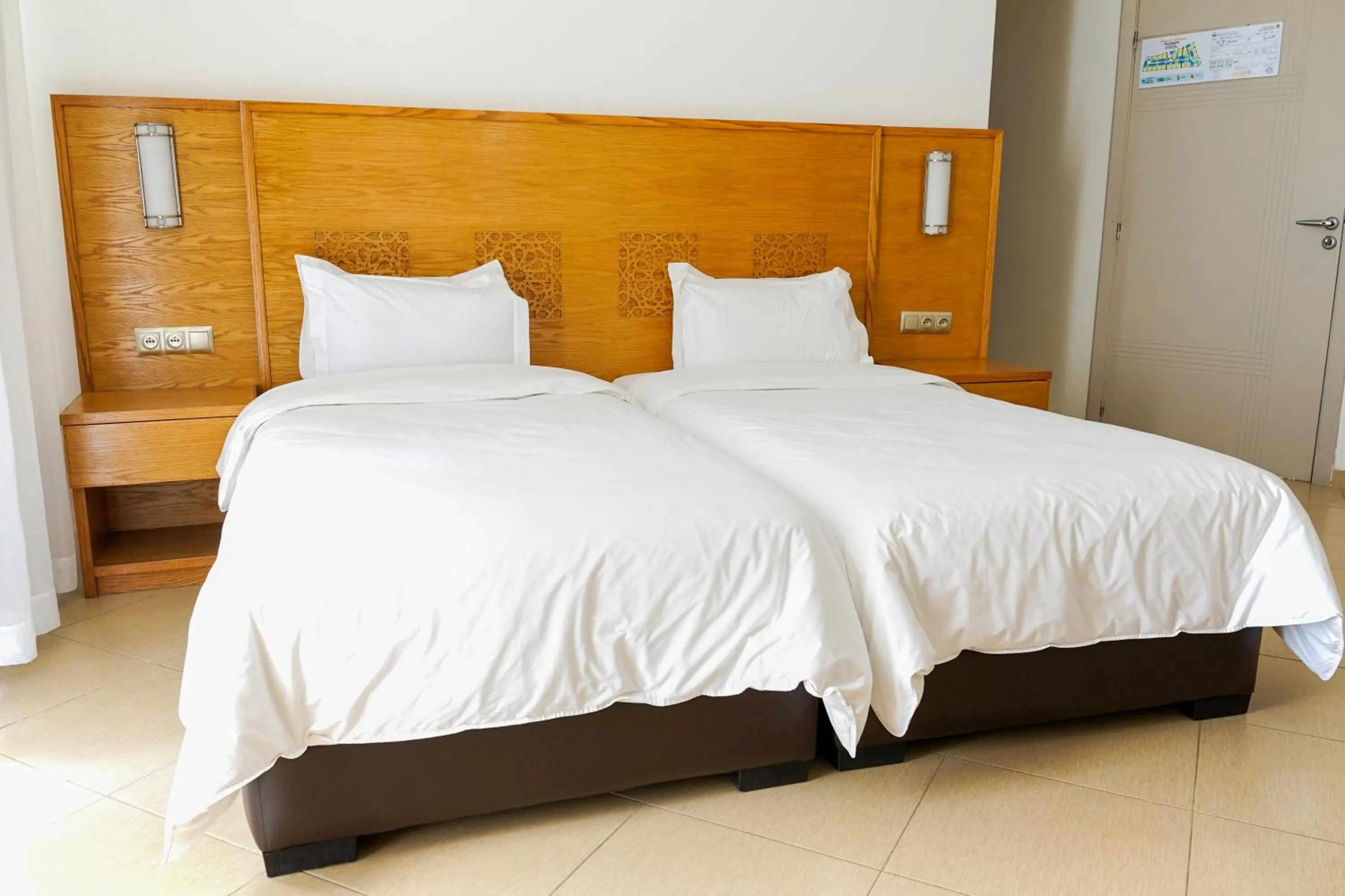 Bed in Hotel El Djenina