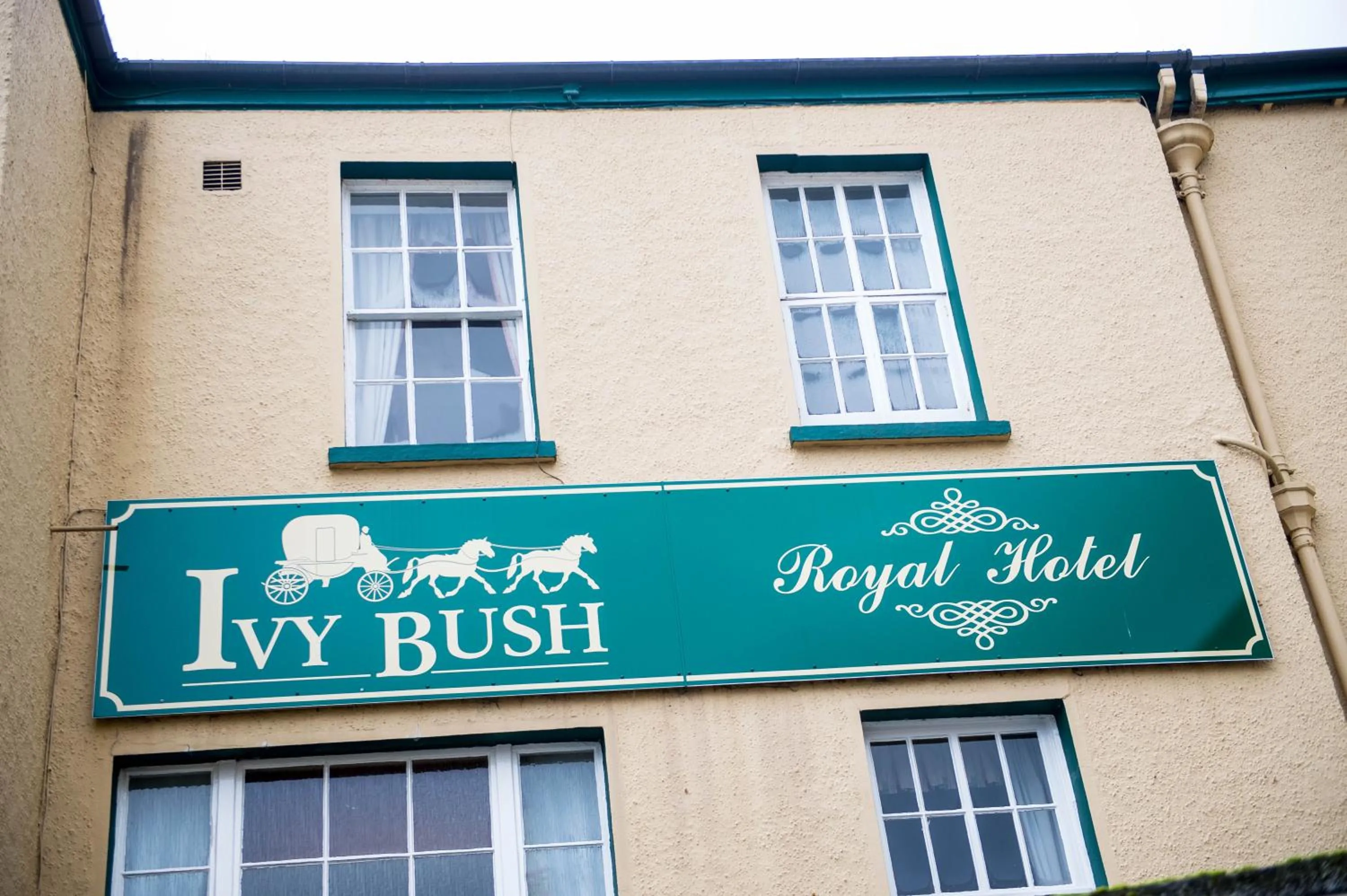 Facade/entrance in Ivy Bush Royal Hotel by Compass Hospitality