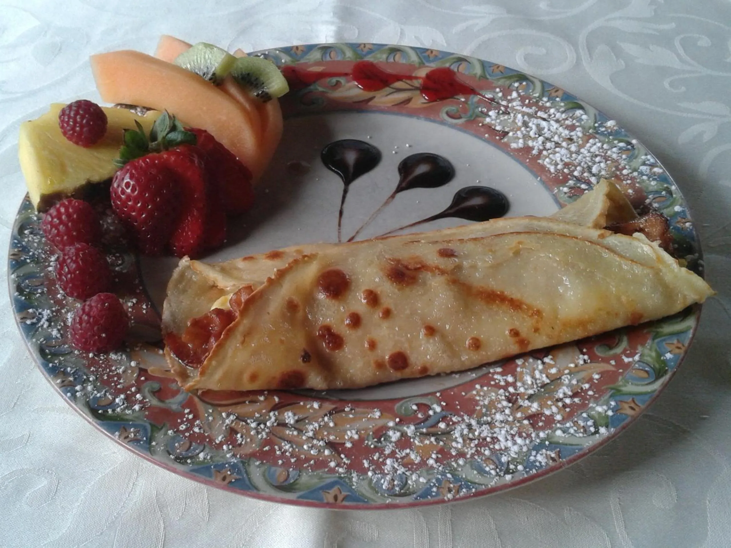 Breakfast in Au Soleil Couchant