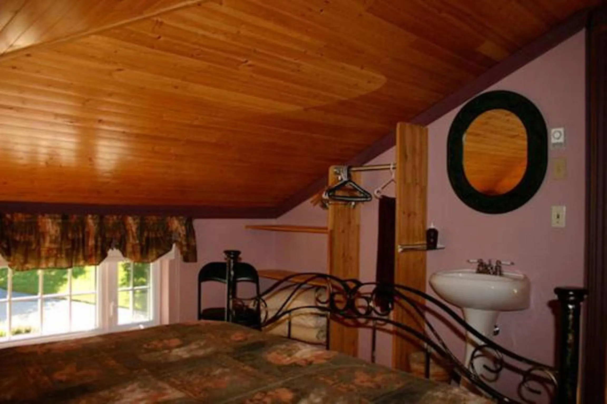 View (from property/room), Bed in Au Soleil Couchant