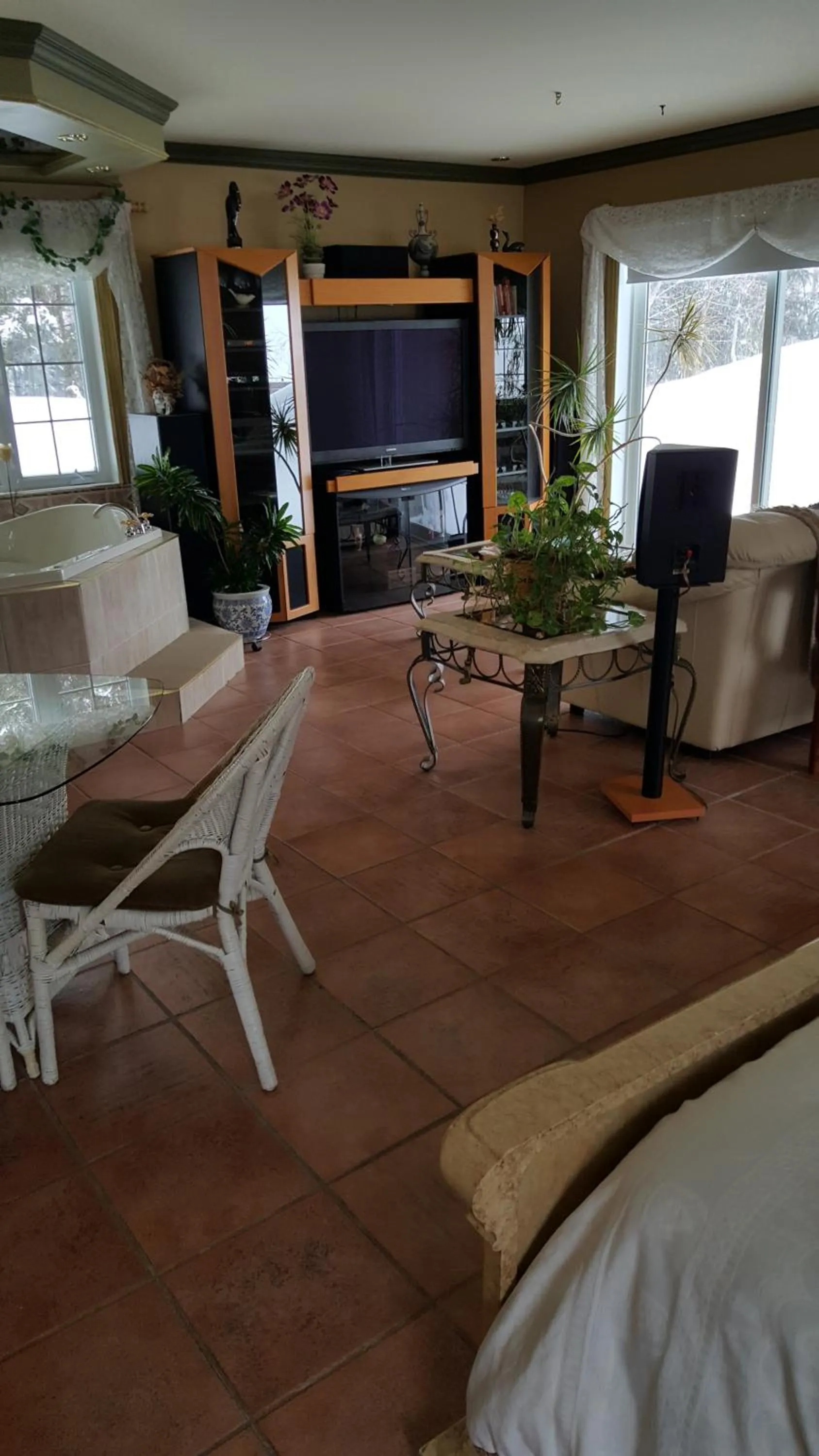 Shower in Au Soleil Couchant