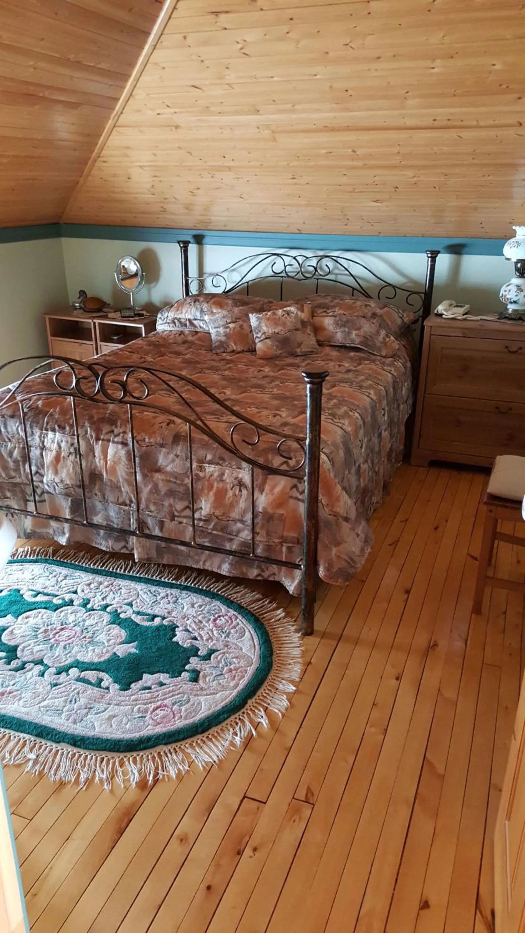 View (from property/room), Bed in Au Soleil Couchant