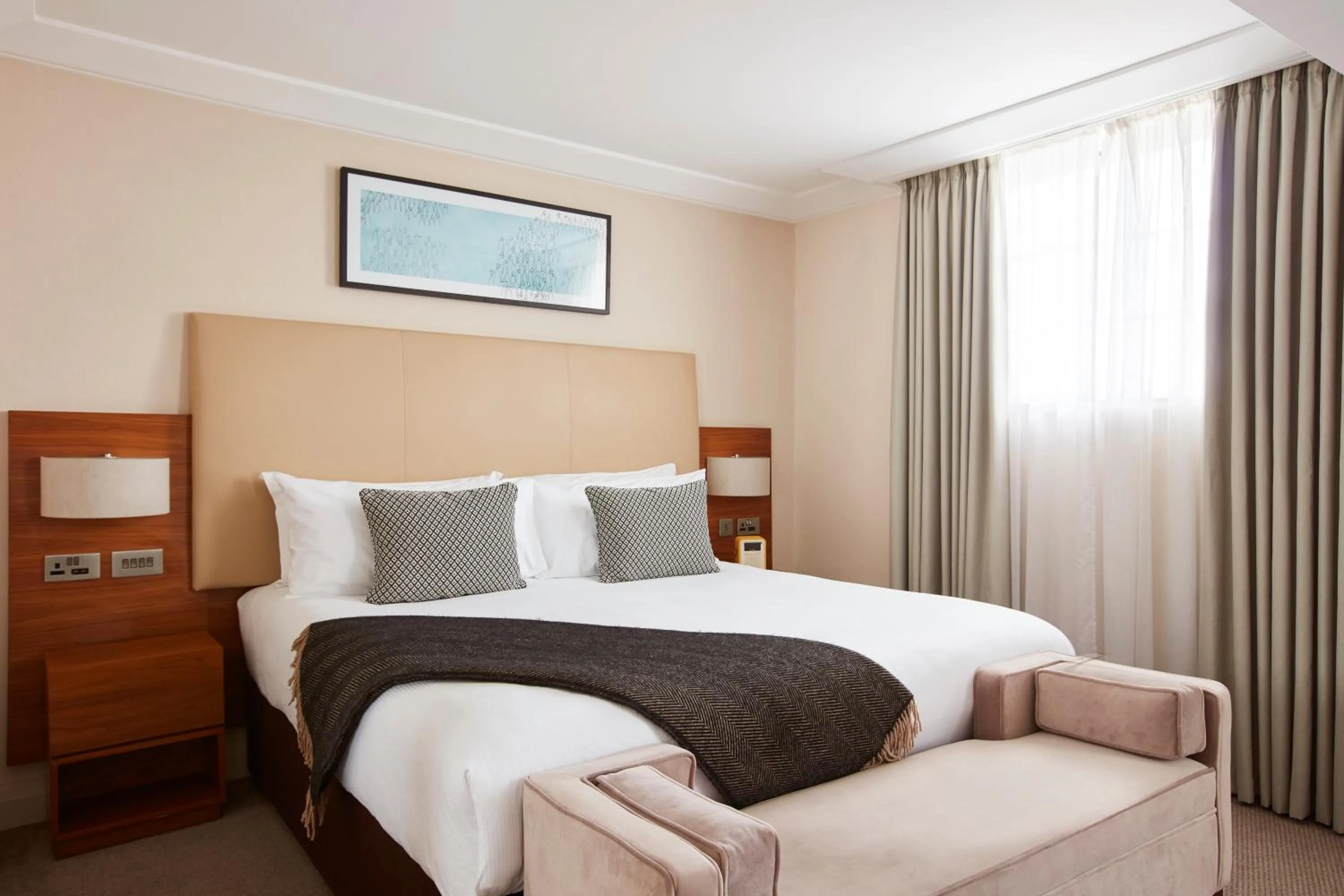 Bed in The Clermont London, Charing Cross