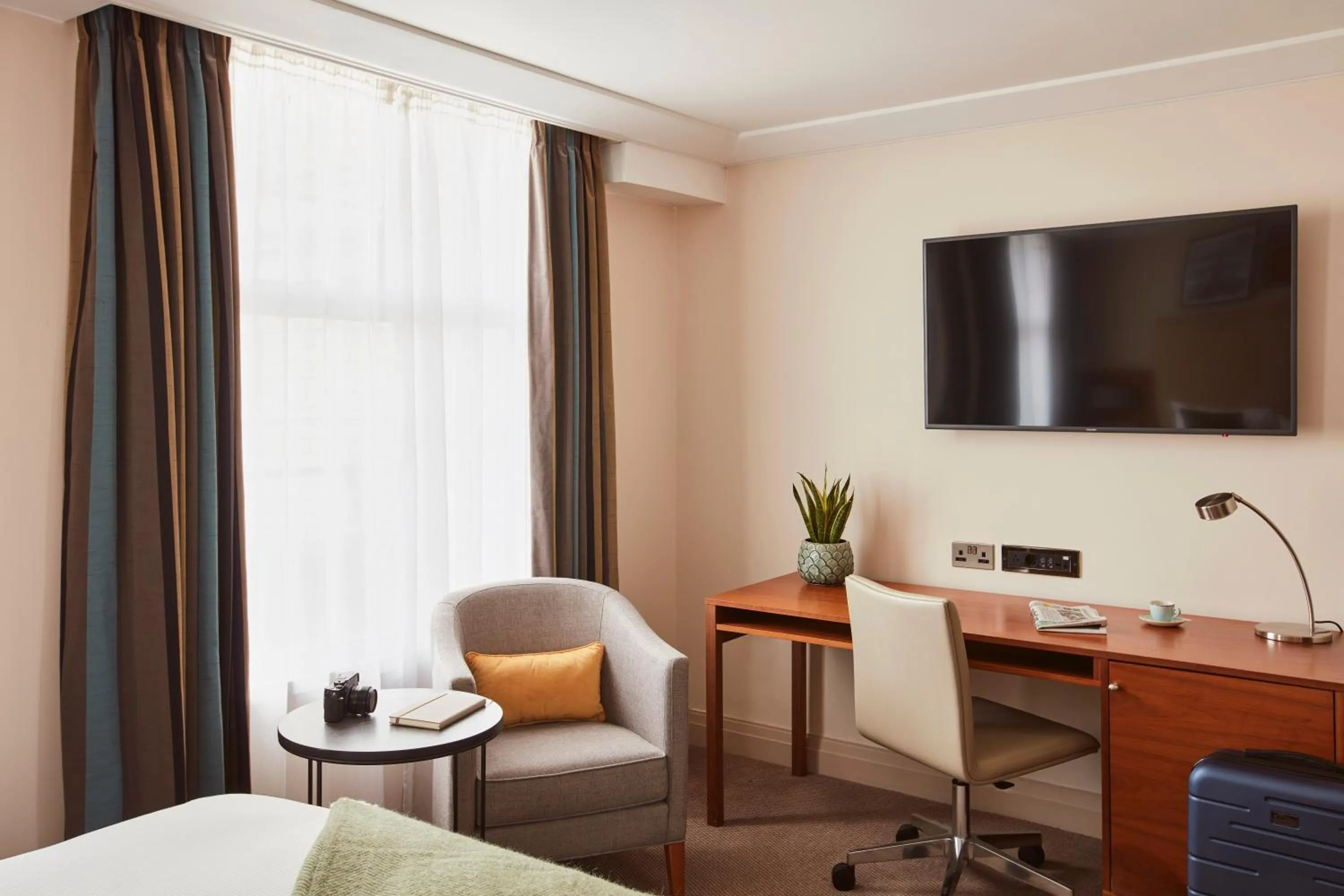 Seating area in The Clermont London, Charing Cross