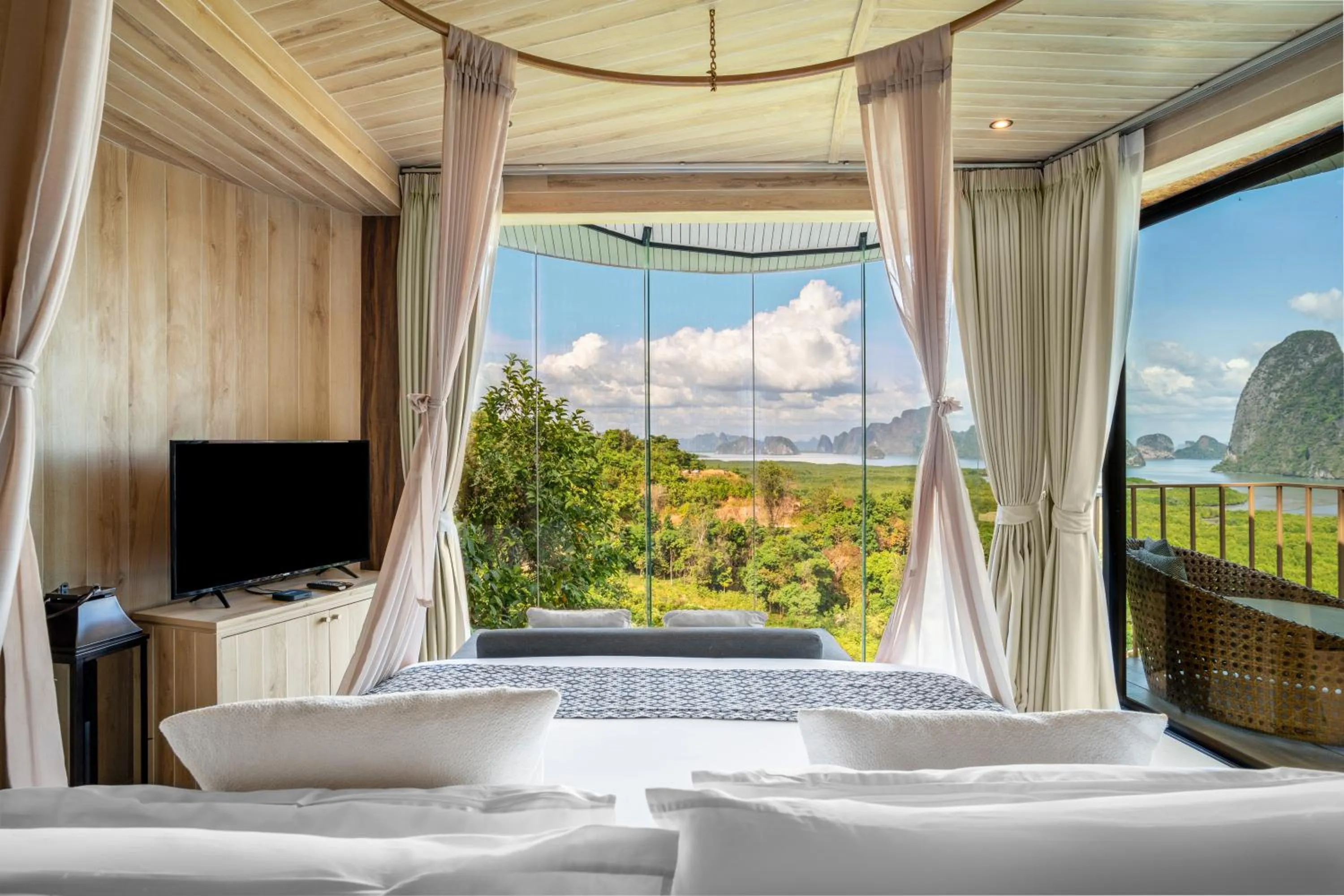 Natural landscape, Bed in Sametnangshe Boutique