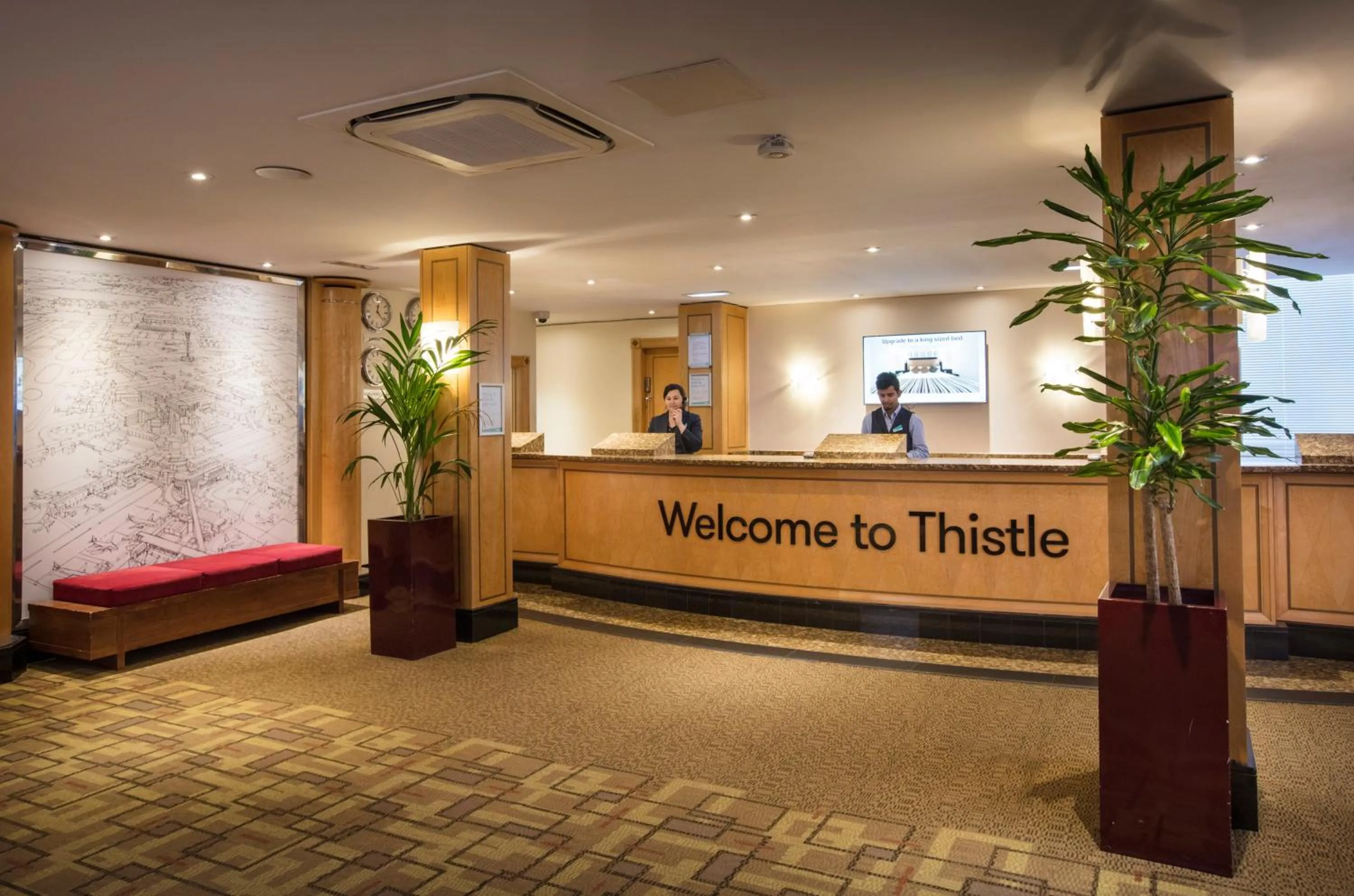 Lobby or reception in Thistle London Heathrow Terminal 5