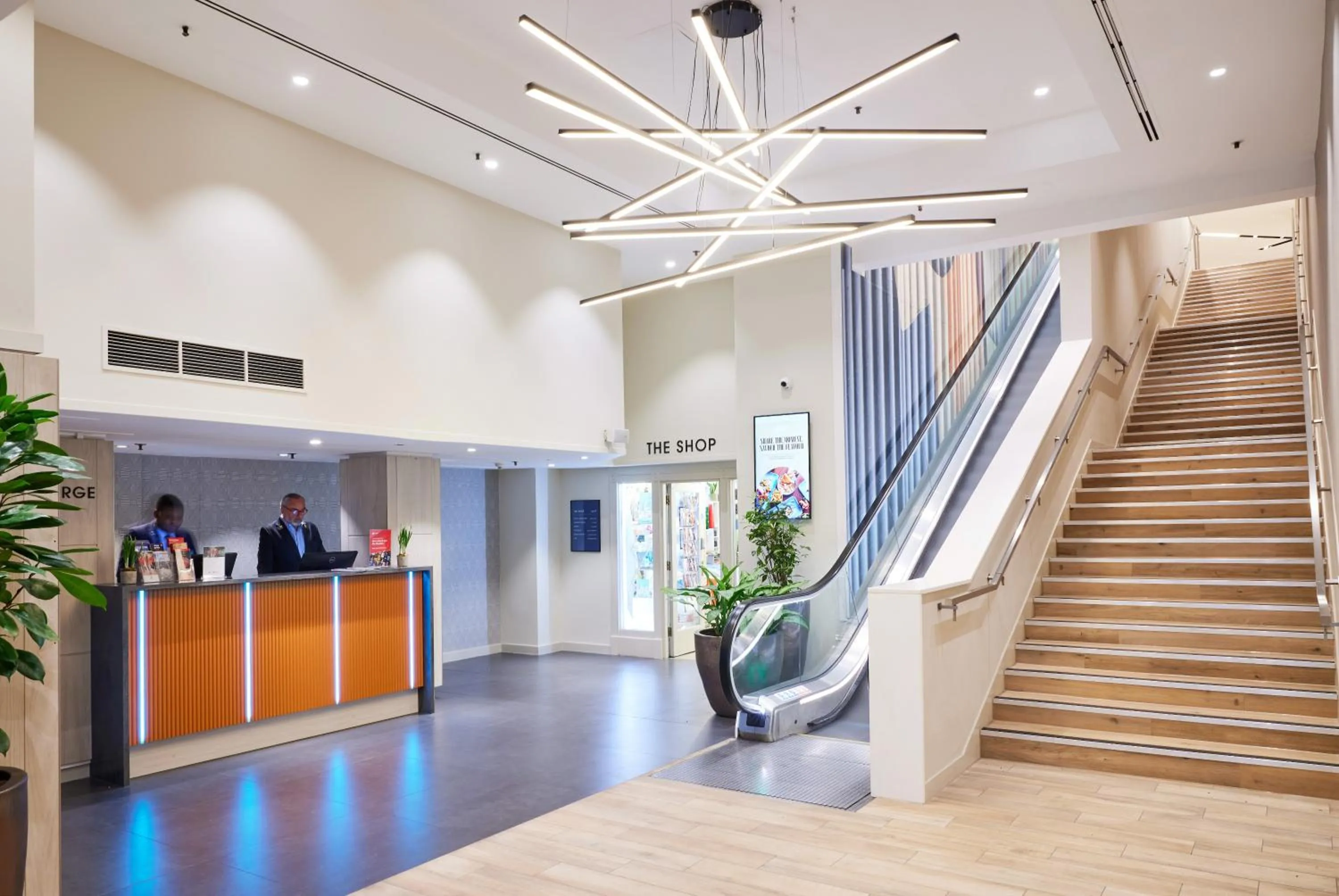 Lobby or reception in The Marble Arch Hotel, by Thistle
