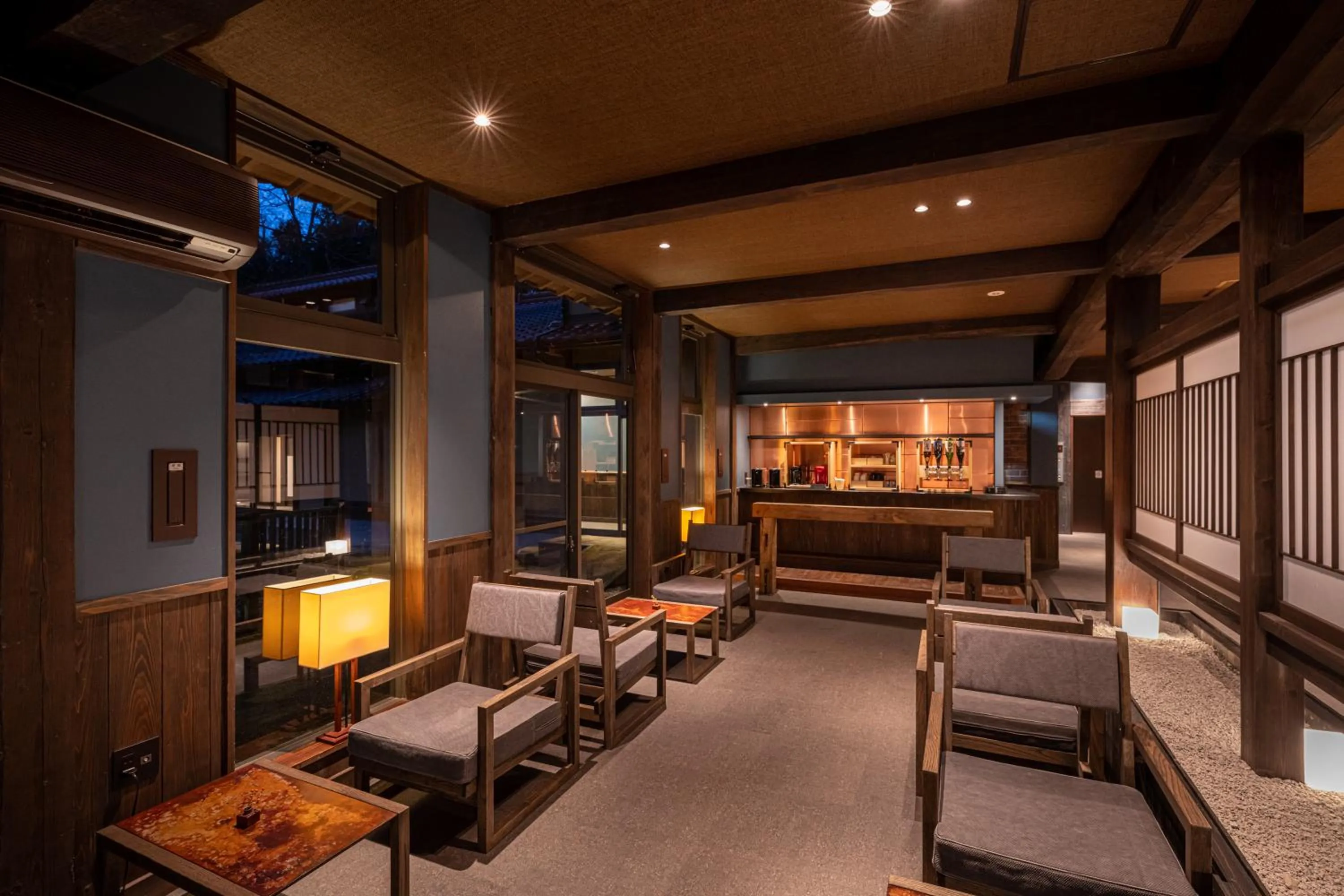 Lounge or bar in Ryokan Nushiya