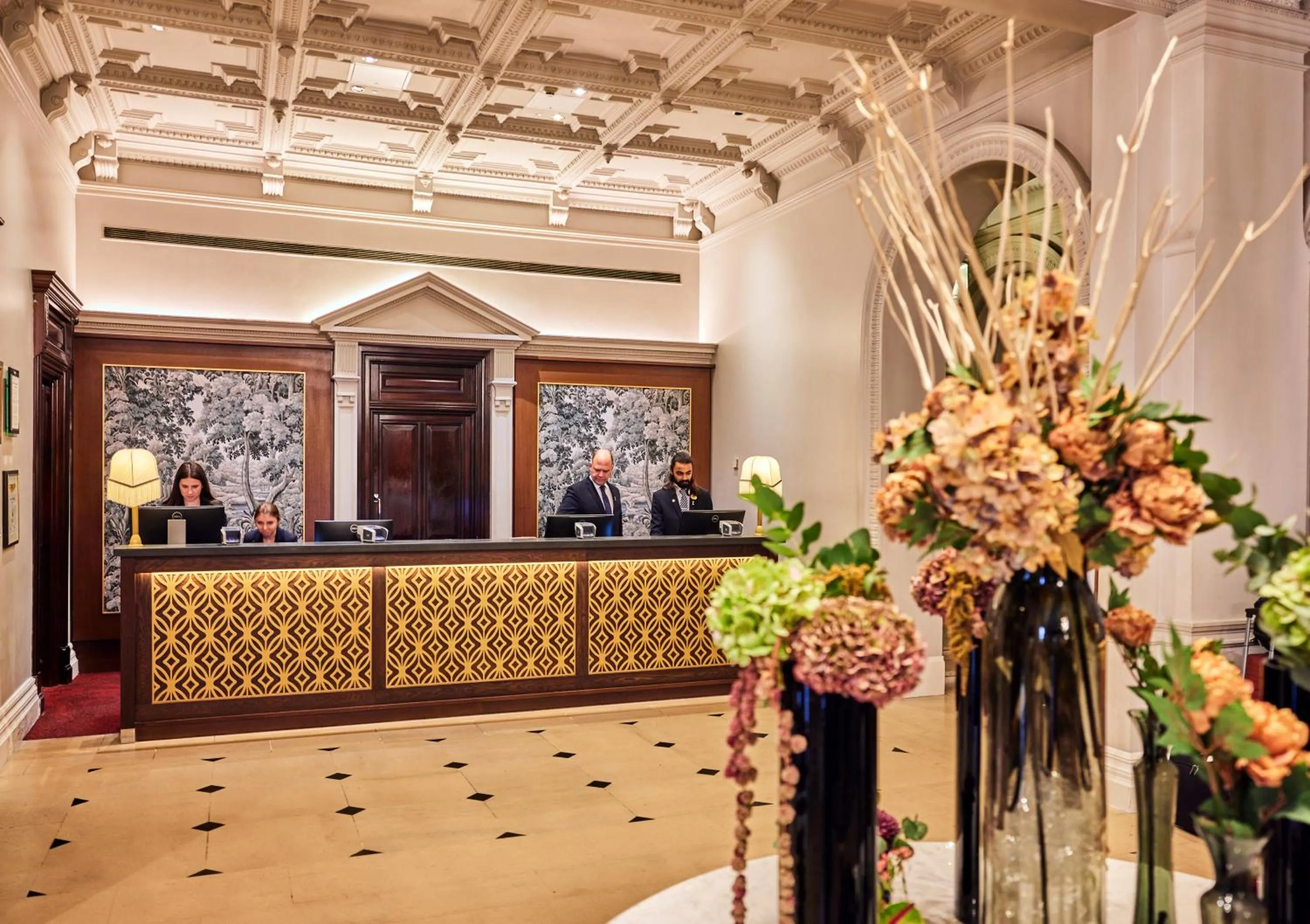 Lobby or reception in The Royal Horseguards Hotel, London