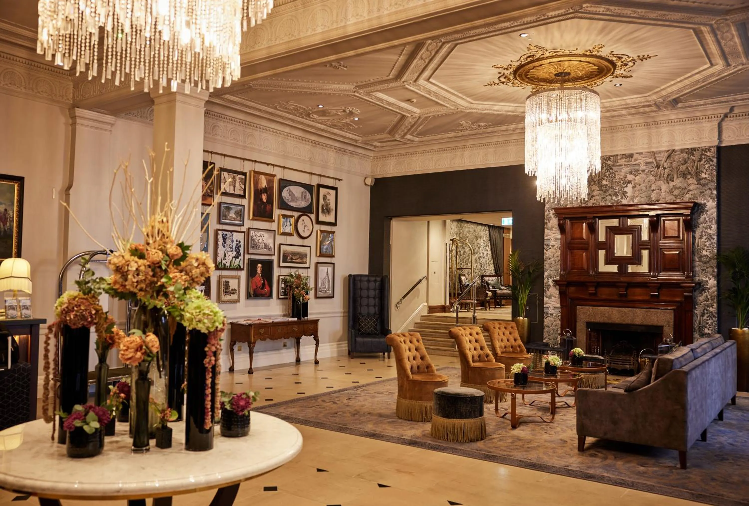 Lobby or reception in The Royal Horseguards Hotel, London
