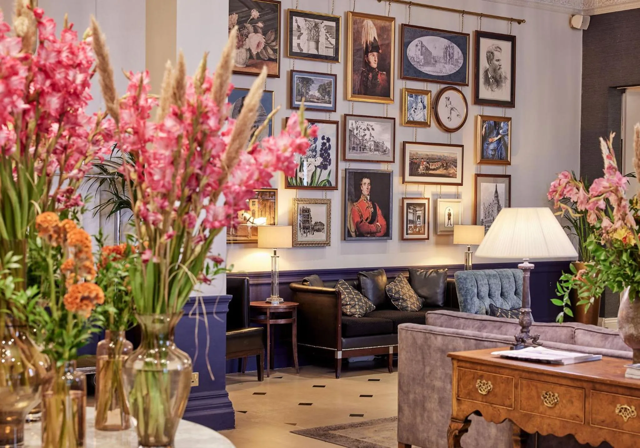 Lobby or reception in The Royal Horseguards Hotel, London