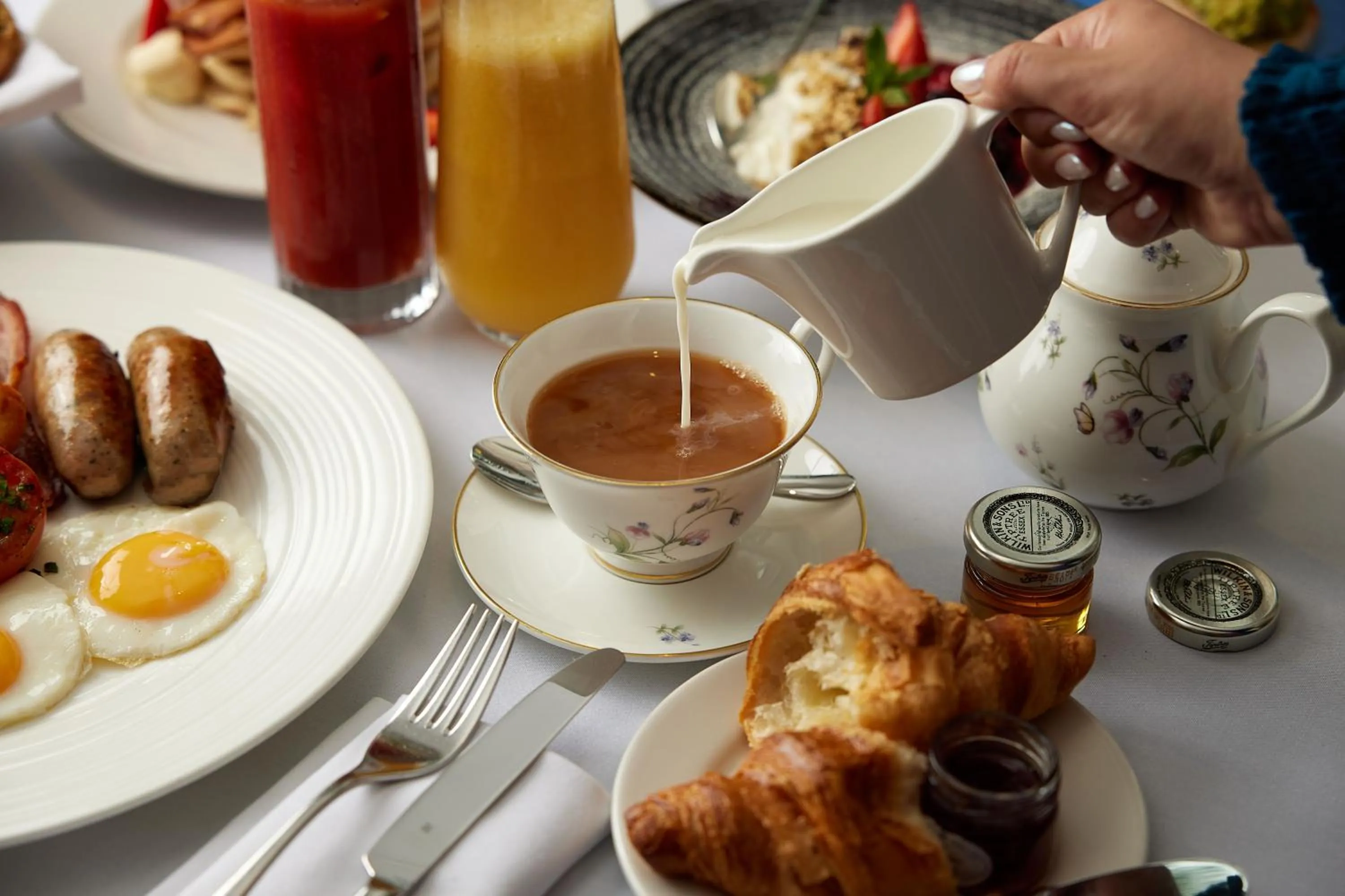 Food and drinks in The Royal Horseguards Hotel, London