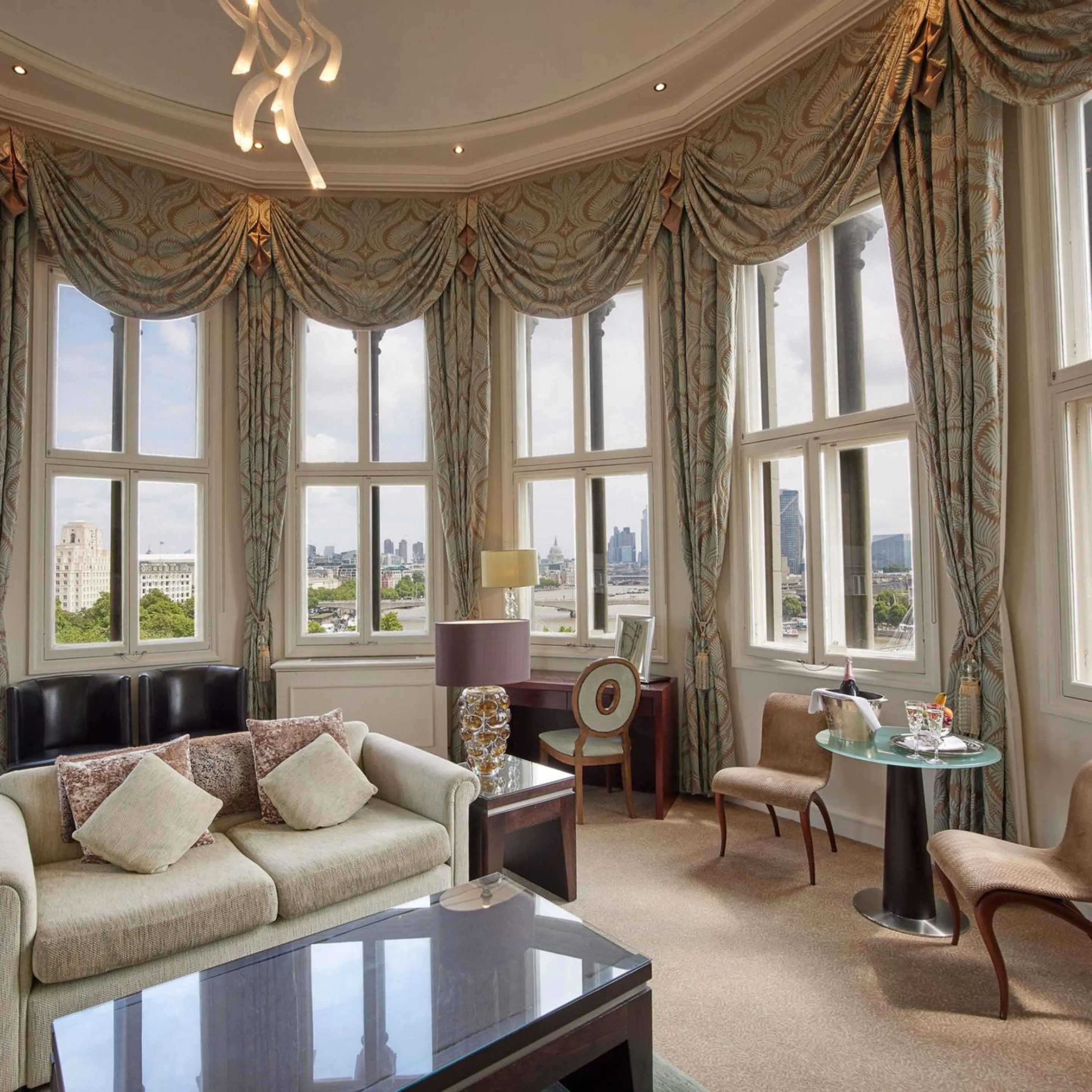Living room in The Royal Horseguards Hotel, London
