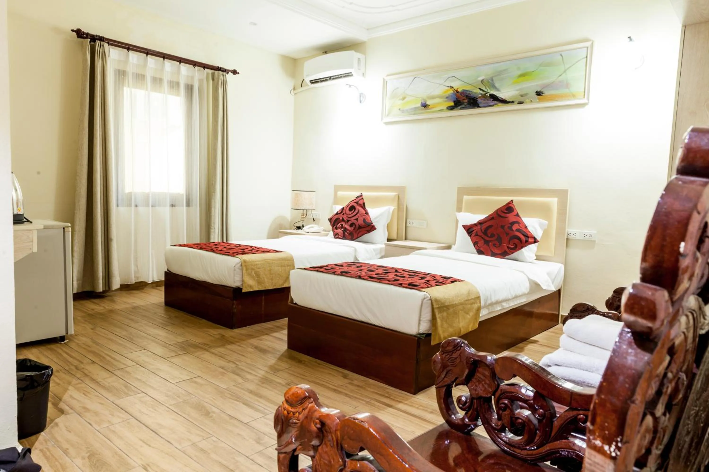 Bed in Central Boutique Hotel