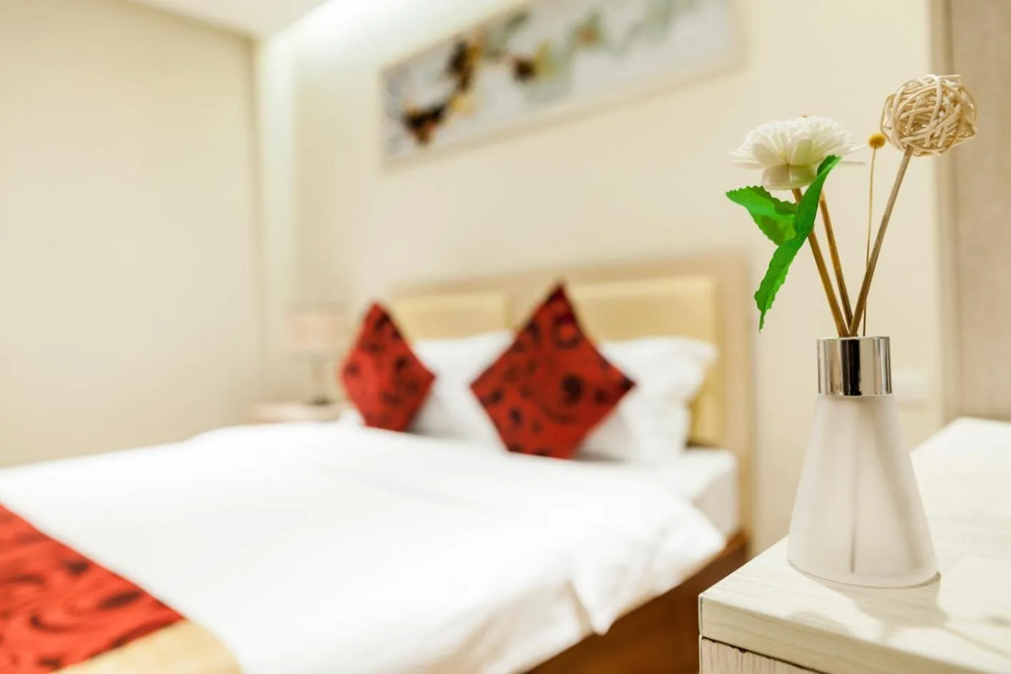 Bed in Central Boutique Hotel