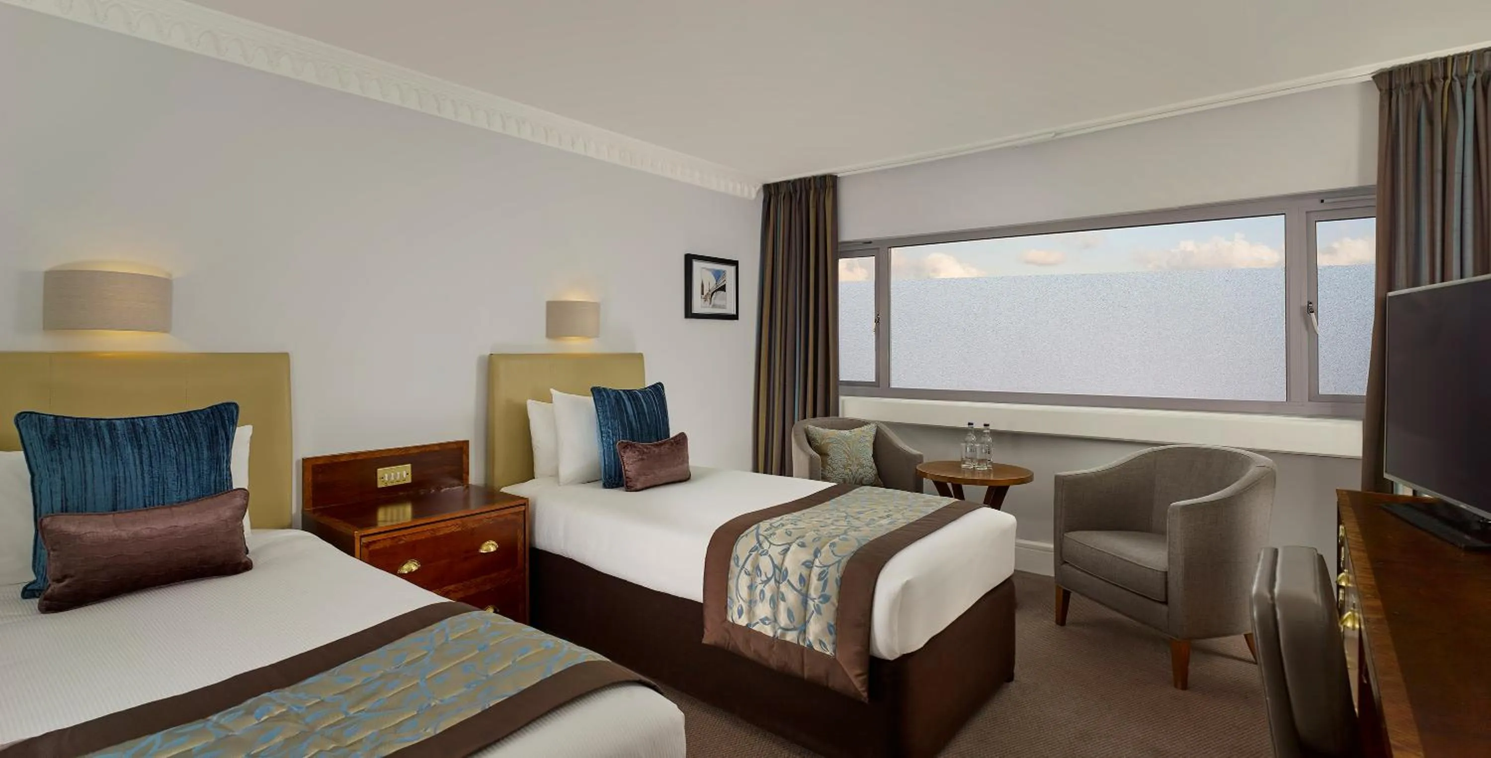 Bed in The Tower Hotel, by Thistle