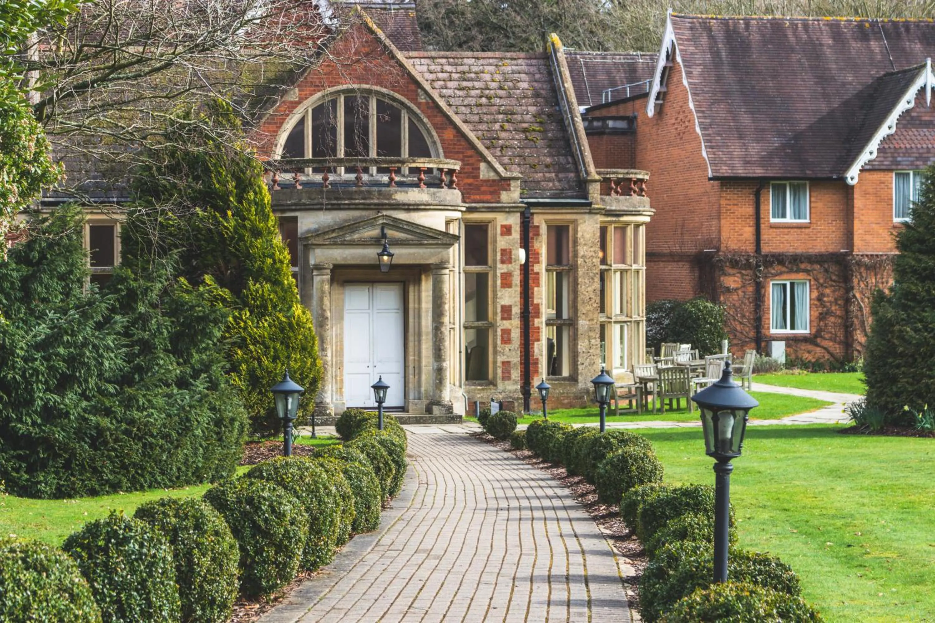 Garden in Audleys Wood Hotel, Basingstoke