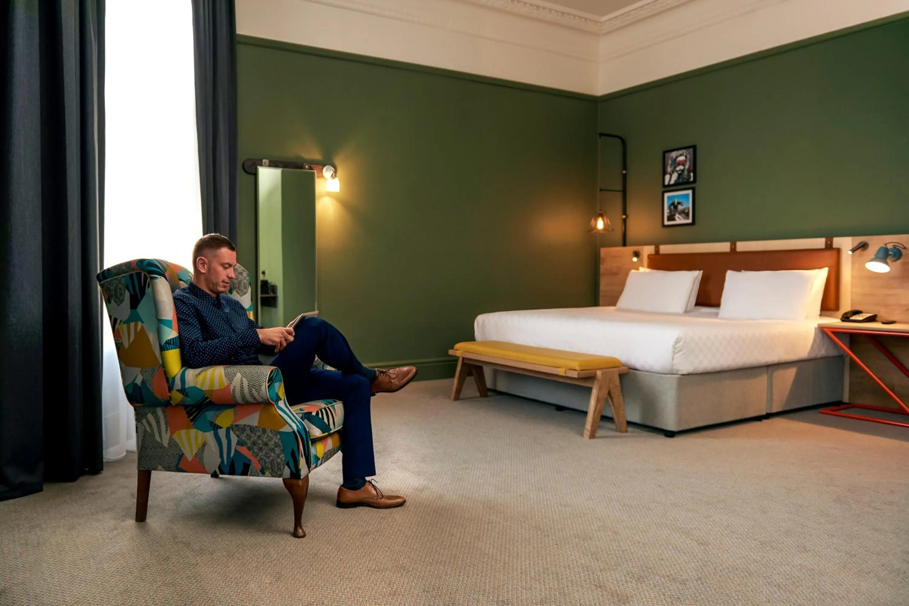 Bathroom, Bed in The Grand Bristol By Sunday