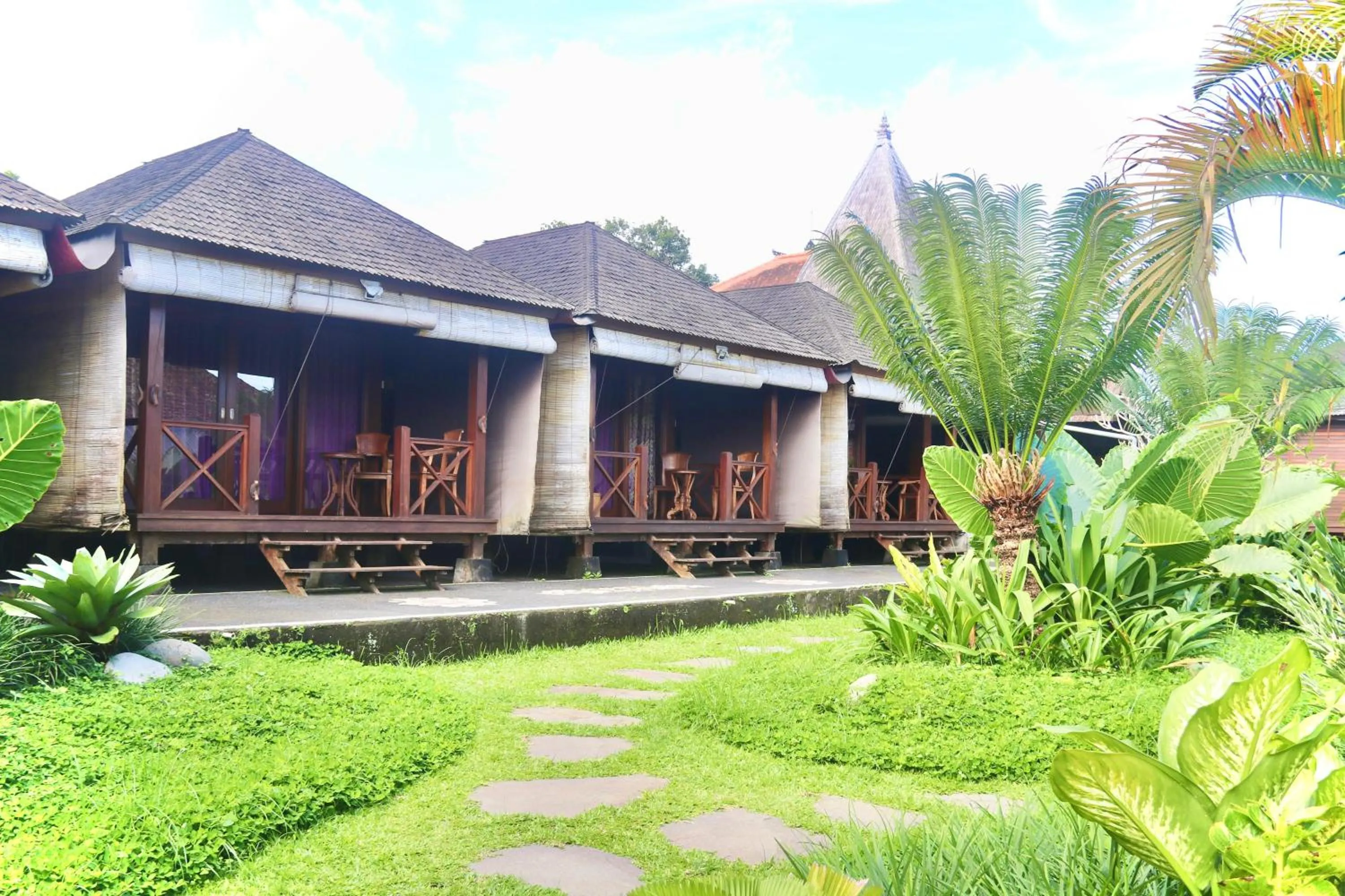 Garden view in Puri Karang Besakih