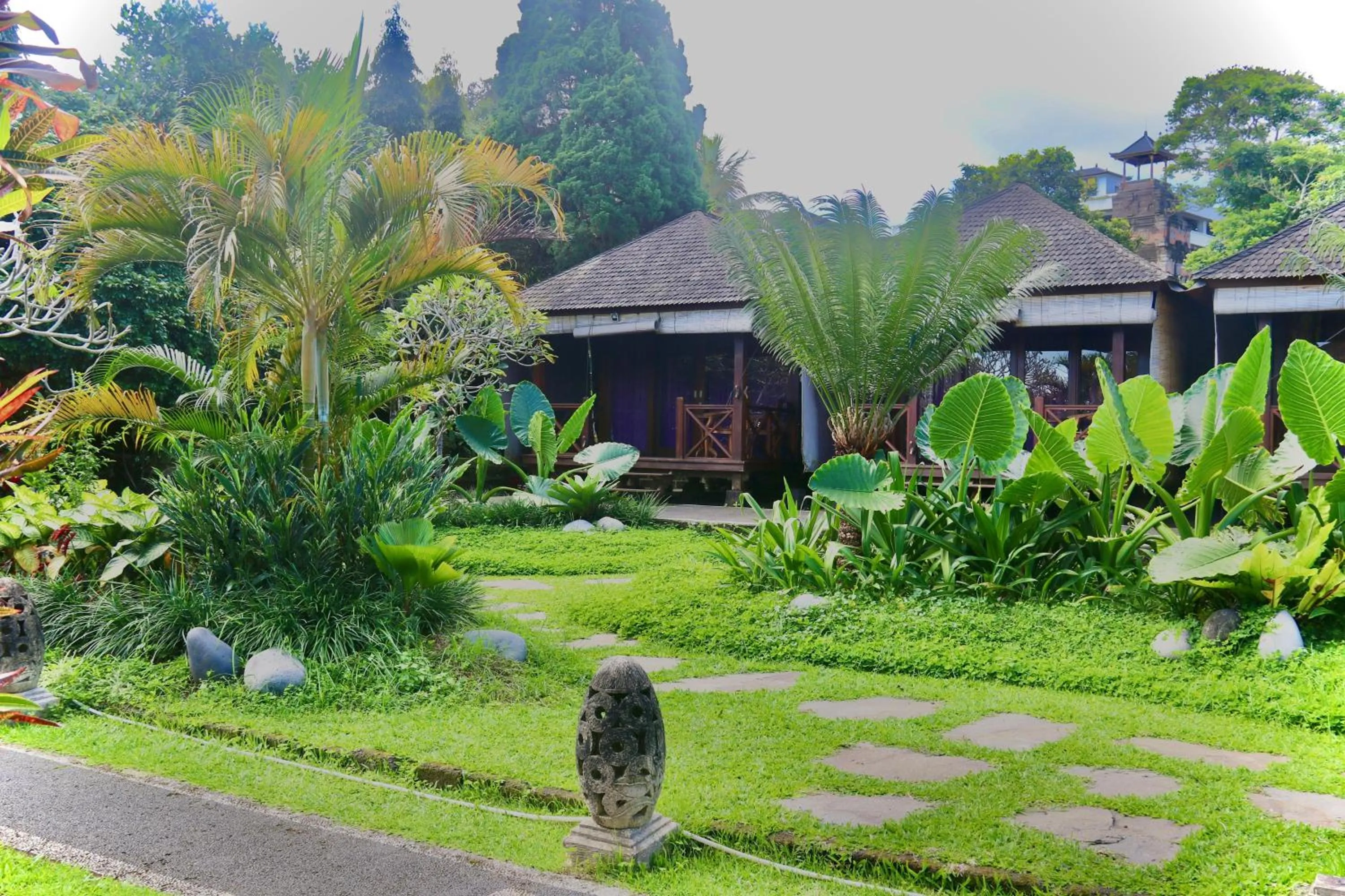 Garden in Puri Karang Besakih