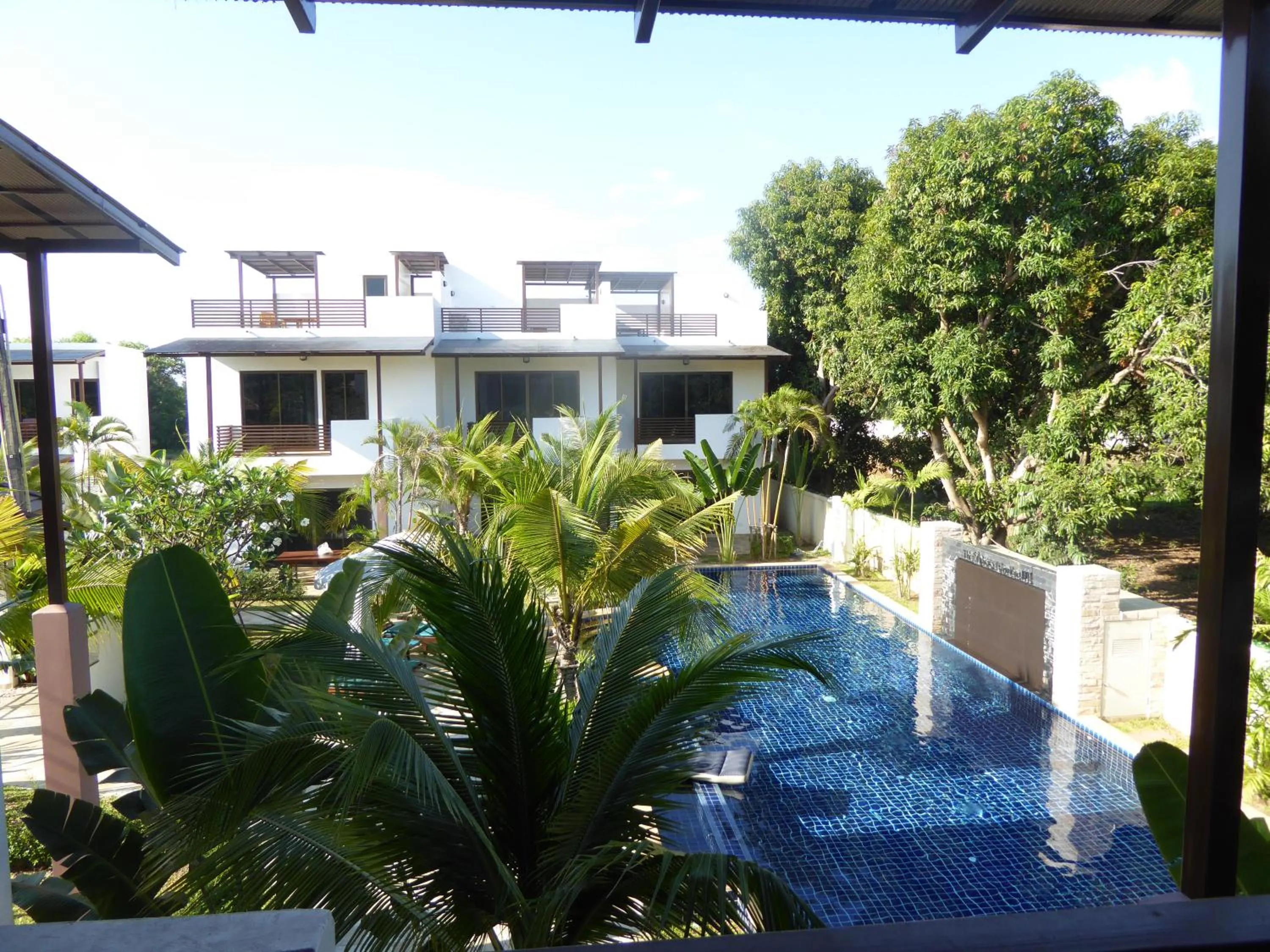 Pool view in Oasis Garden & Pool Villa at VIP Resort