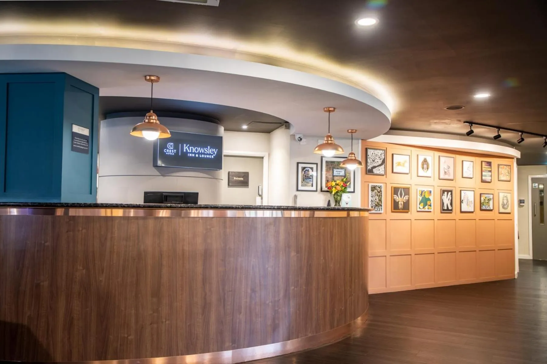 Property logo or sign in Knowsley Inn & Lounge