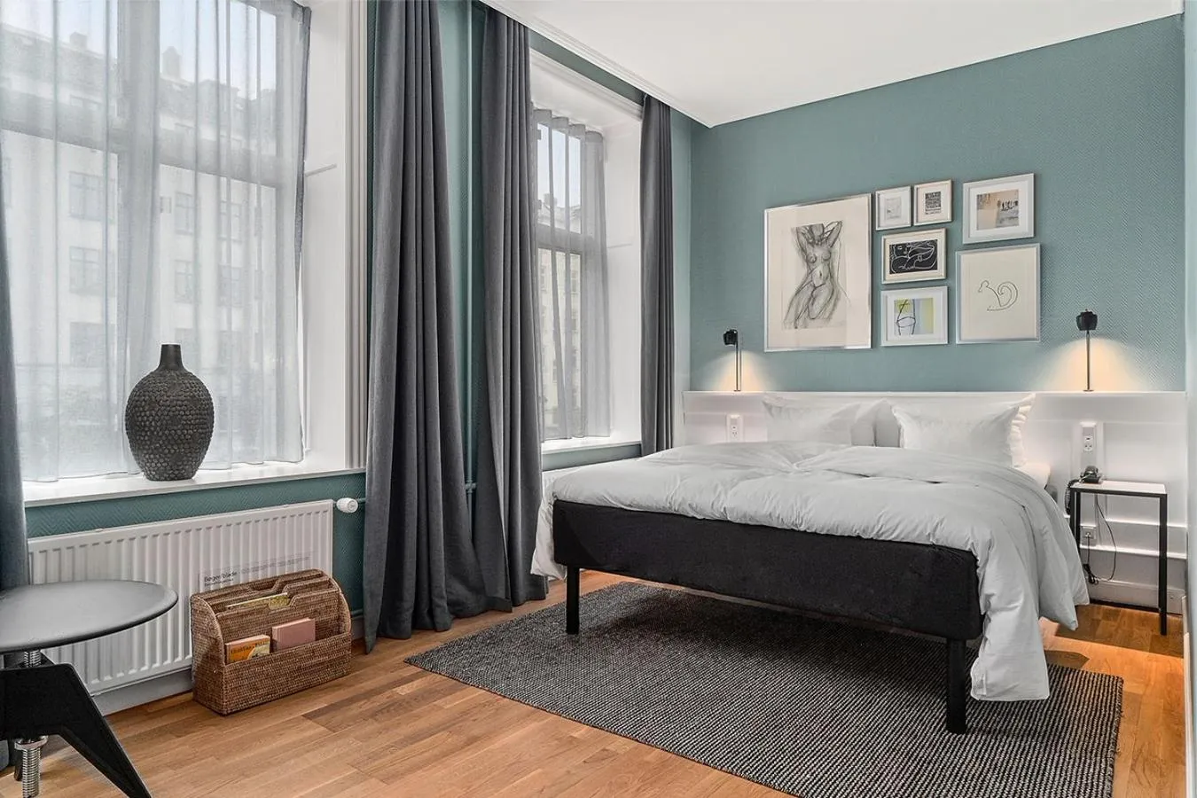 Bed in Hotel Kong Arthur