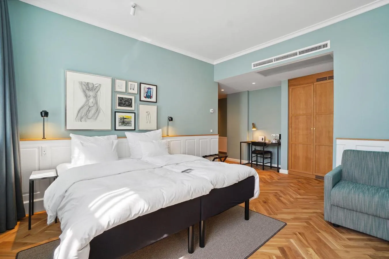 Bed in Hotel Kong Arthur