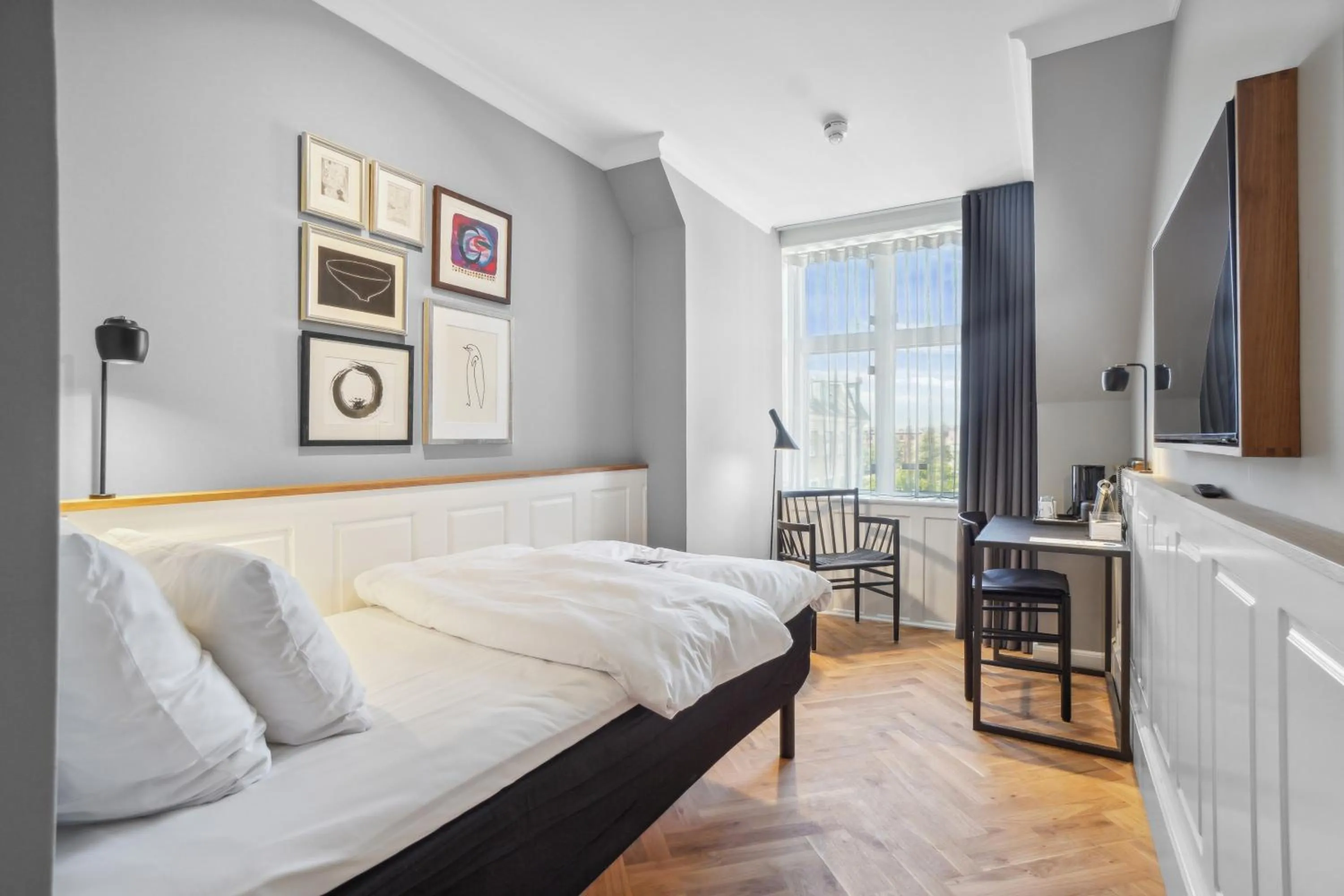 Bed in Hotel Kong Arthur