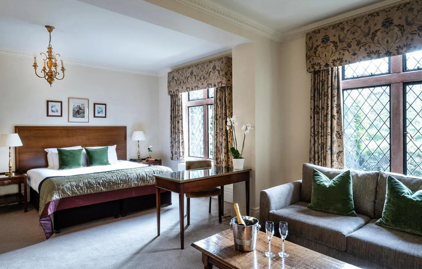 Bedroom, Bed in New Hall Hotel & Spa, Birmingham