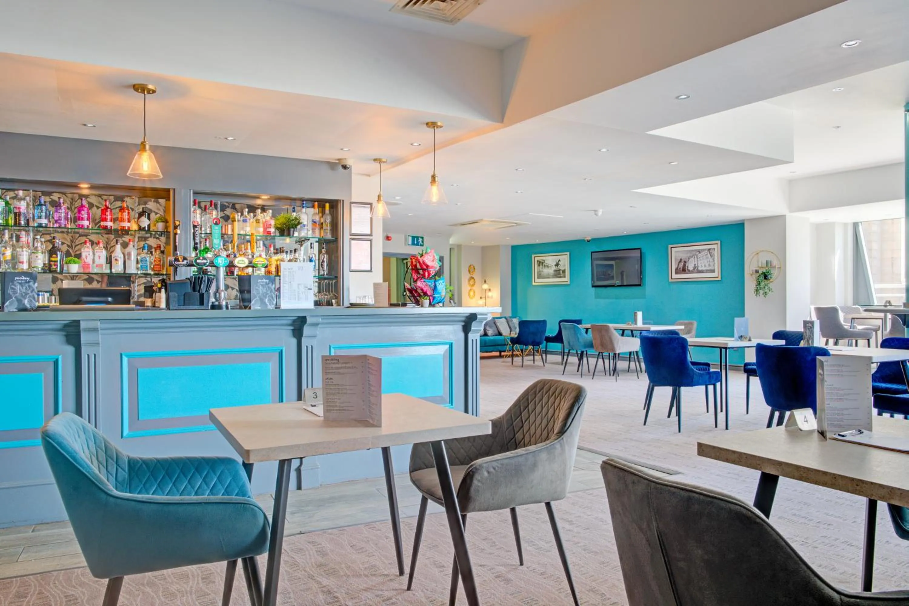 Restaurant/places to eat in Atlantic Tower Hotel Liverpool By Sunday