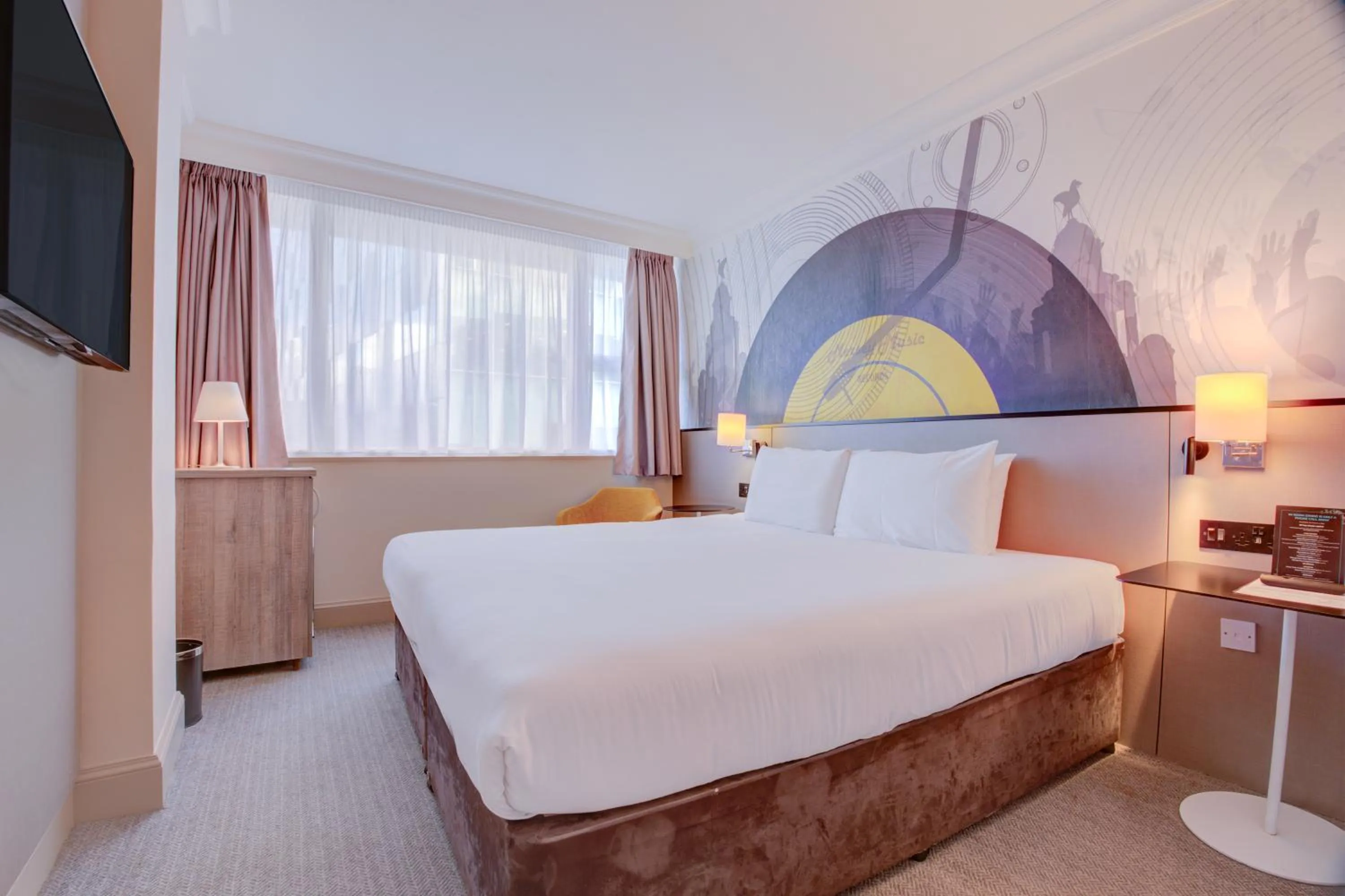 Bedroom, Bed in Atlantic Tower Hotel Liverpool By Sunday