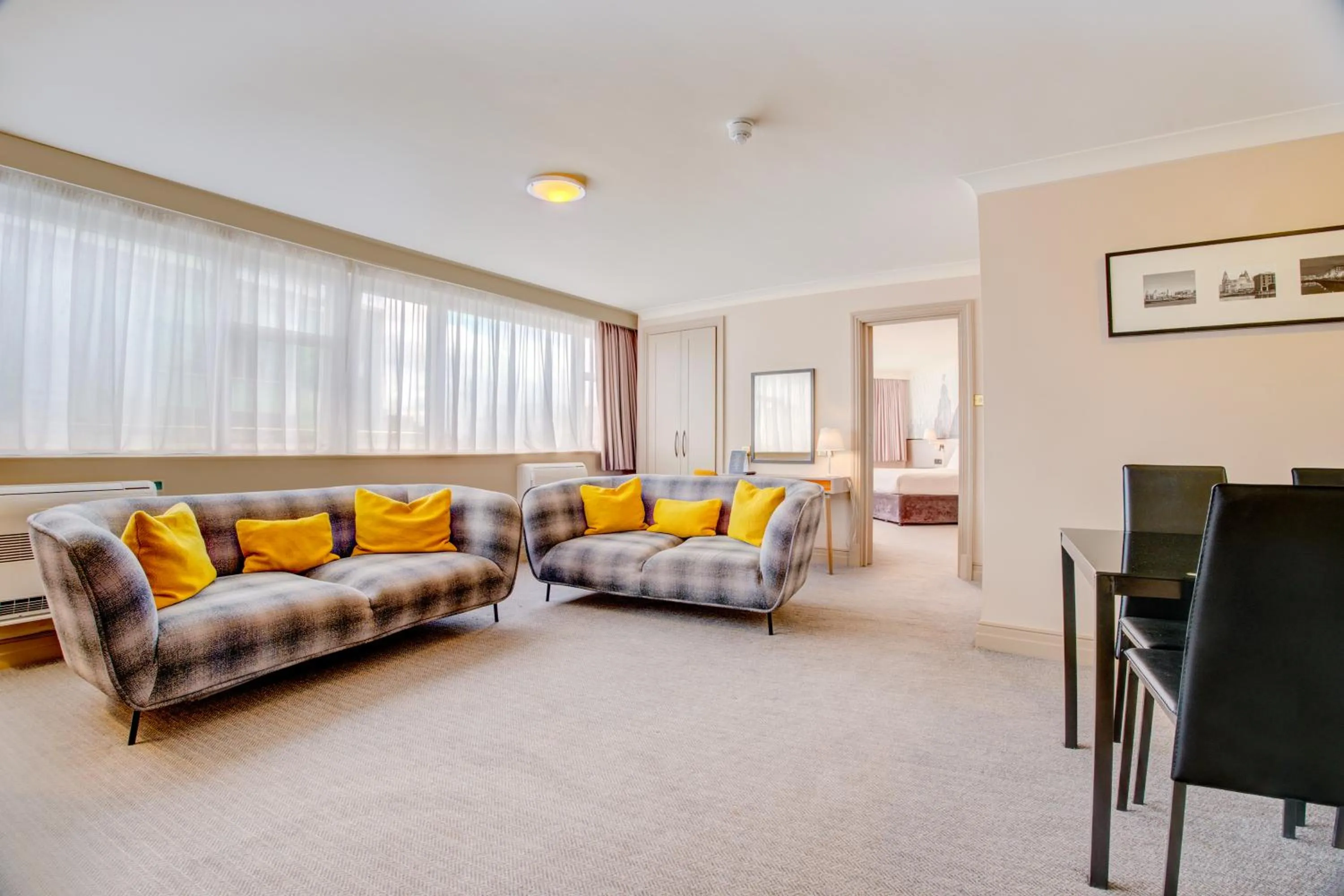 Seating area in Atlantic Tower Hotel Liverpool By Sunday