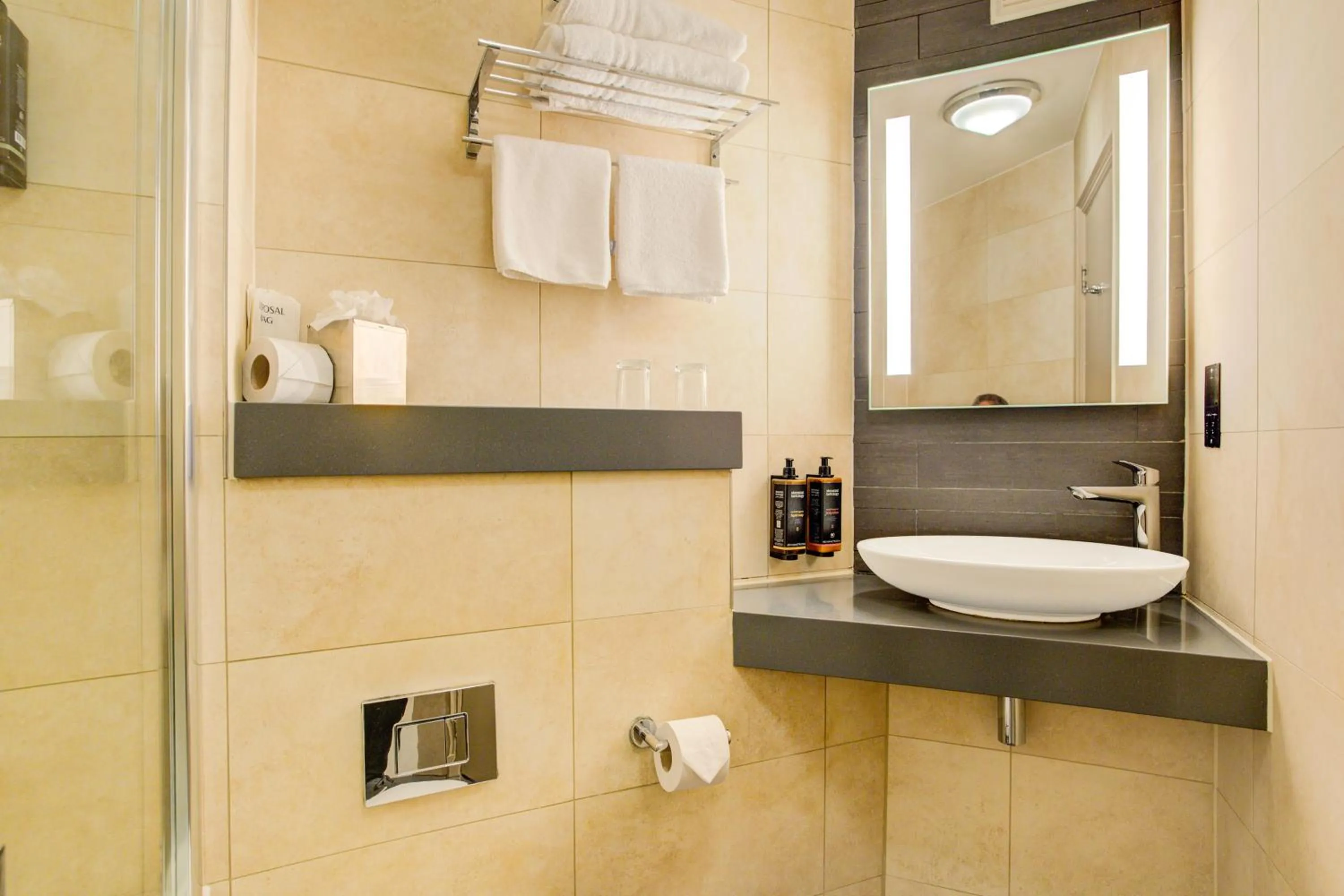 Bathroom in Atlantic Tower Hotel Liverpool By Sunday