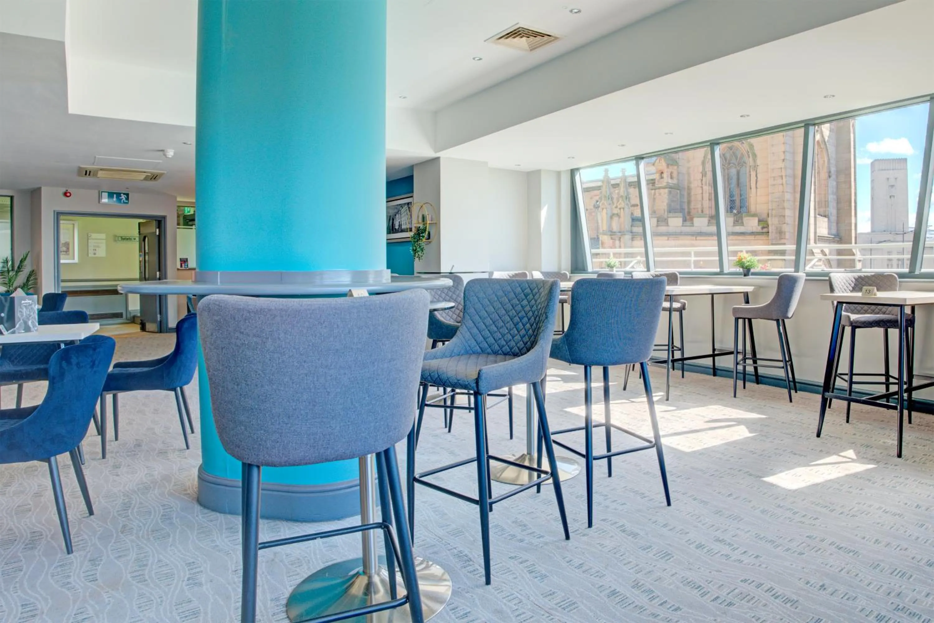 Seating area in Atlantic Tower Hotel Liverpool By Sunday