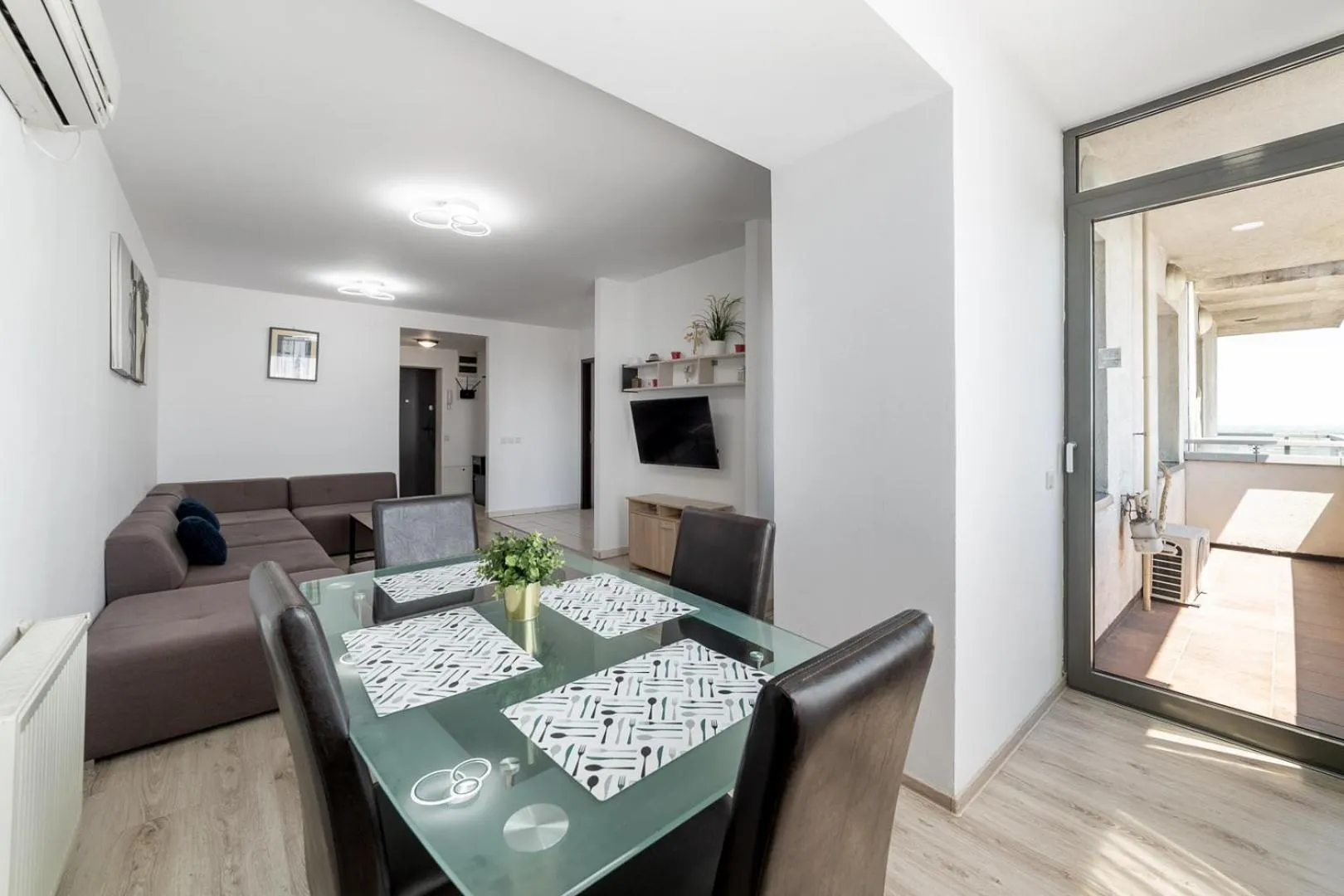 Living room in Monaco Grand Apartments By CityBookings