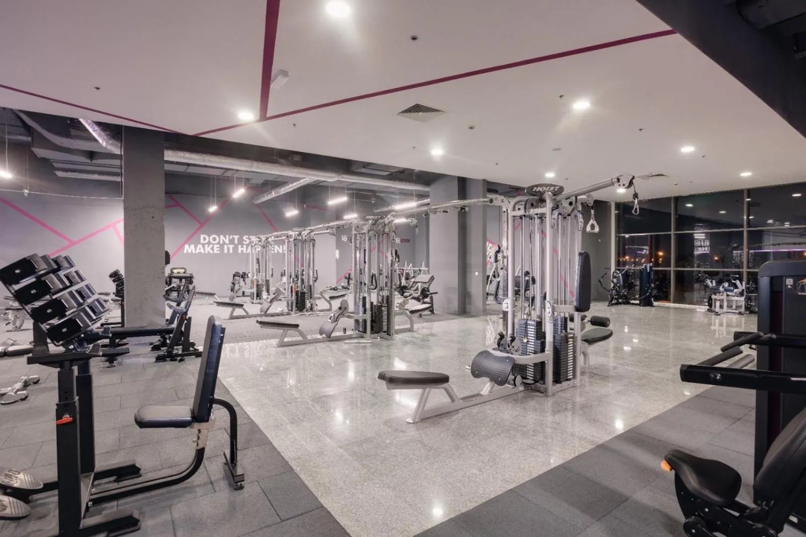 Fitness centre/facilities in Monaco Grand Apartments By CityBookings
