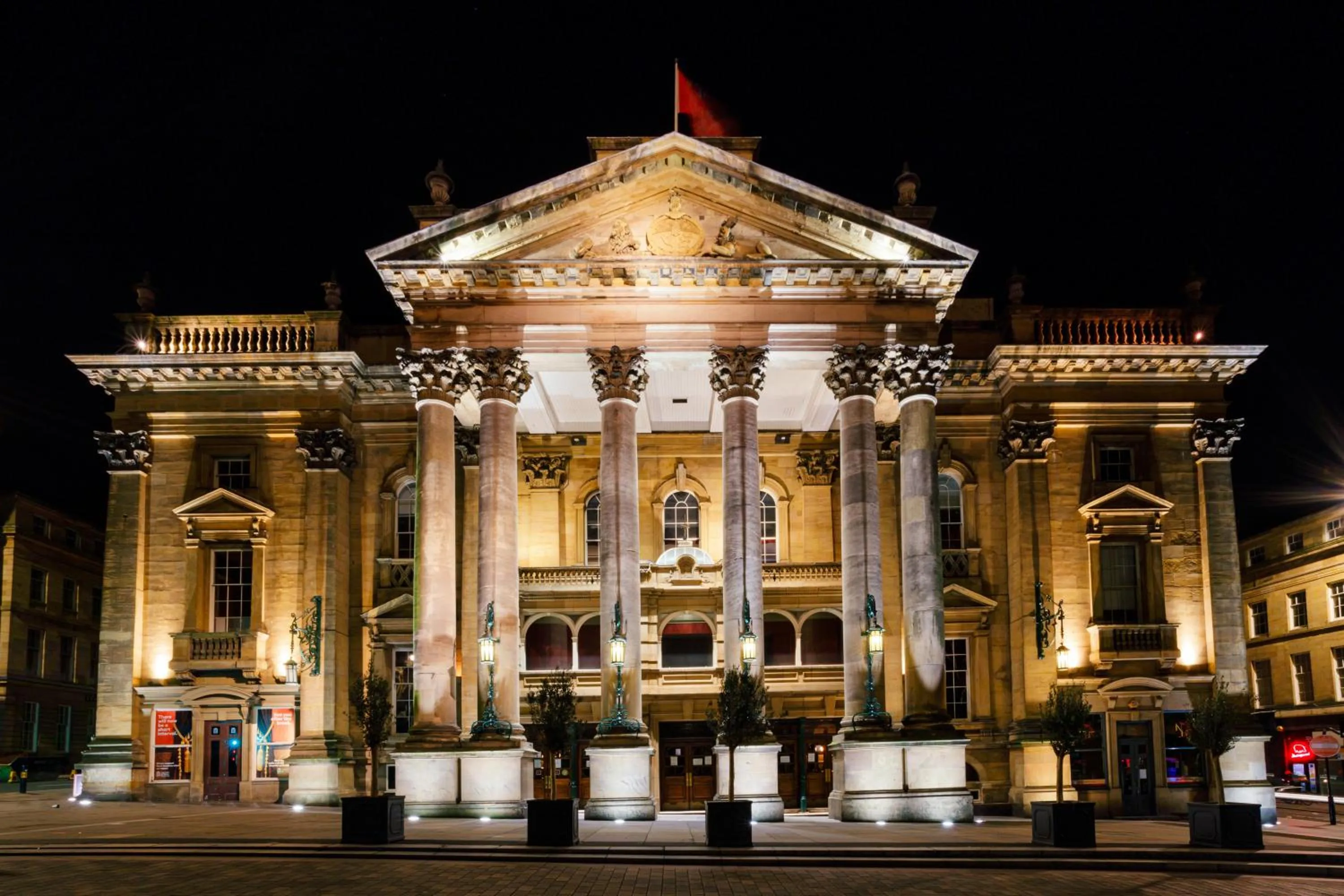 Landmark view in The County Hotel Newcastle