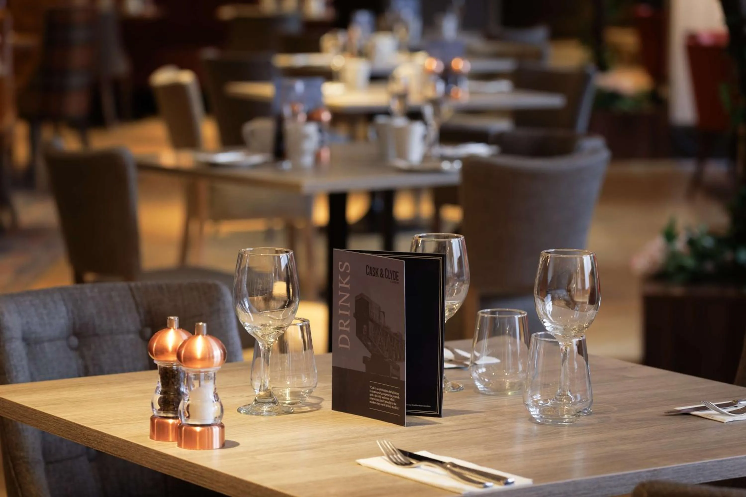 Restaurant/places to eat in DoubleTree by Hilton Glasgow Central