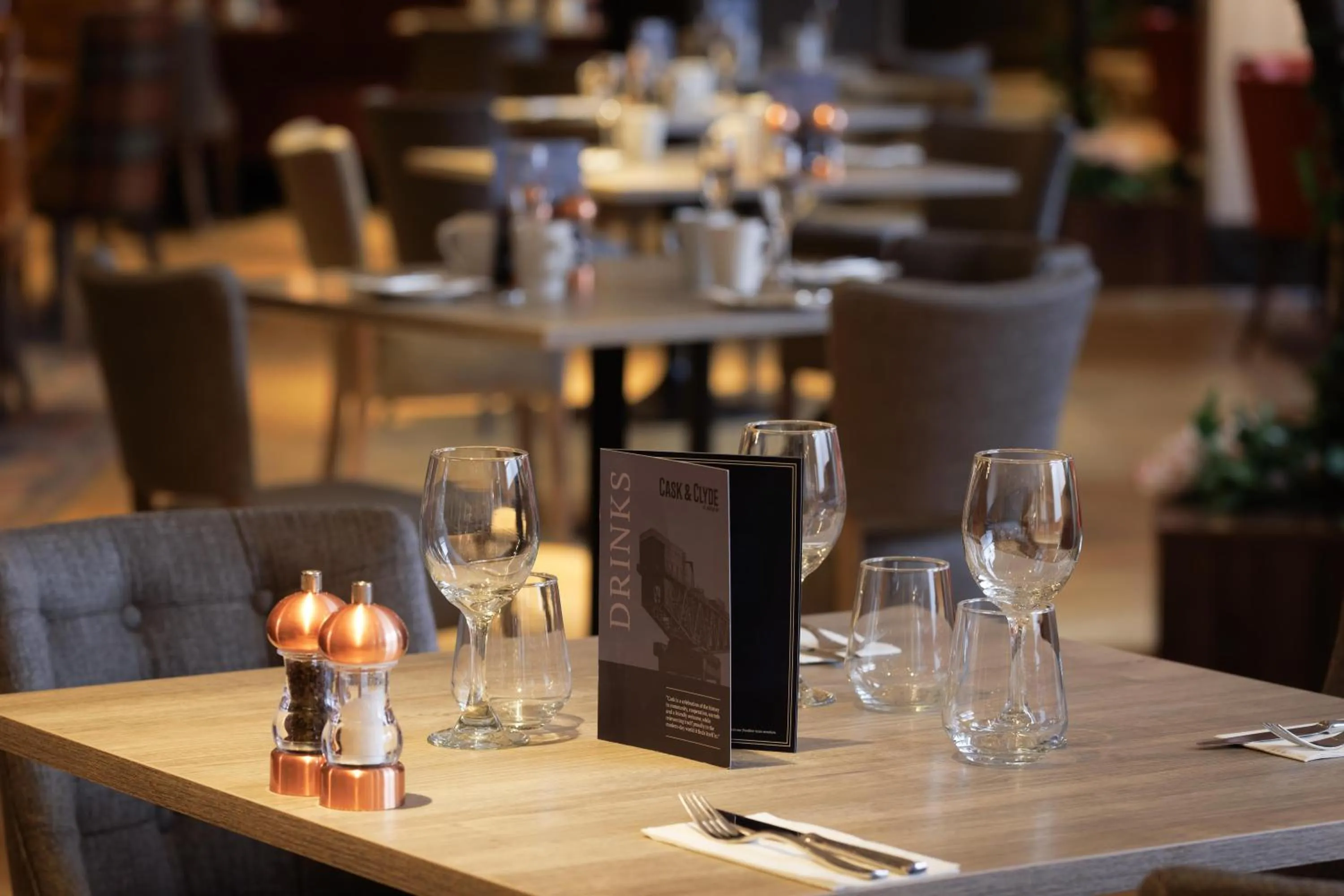 Restaurant/places to eat in DoubleTree by Hilton Glasgow Central