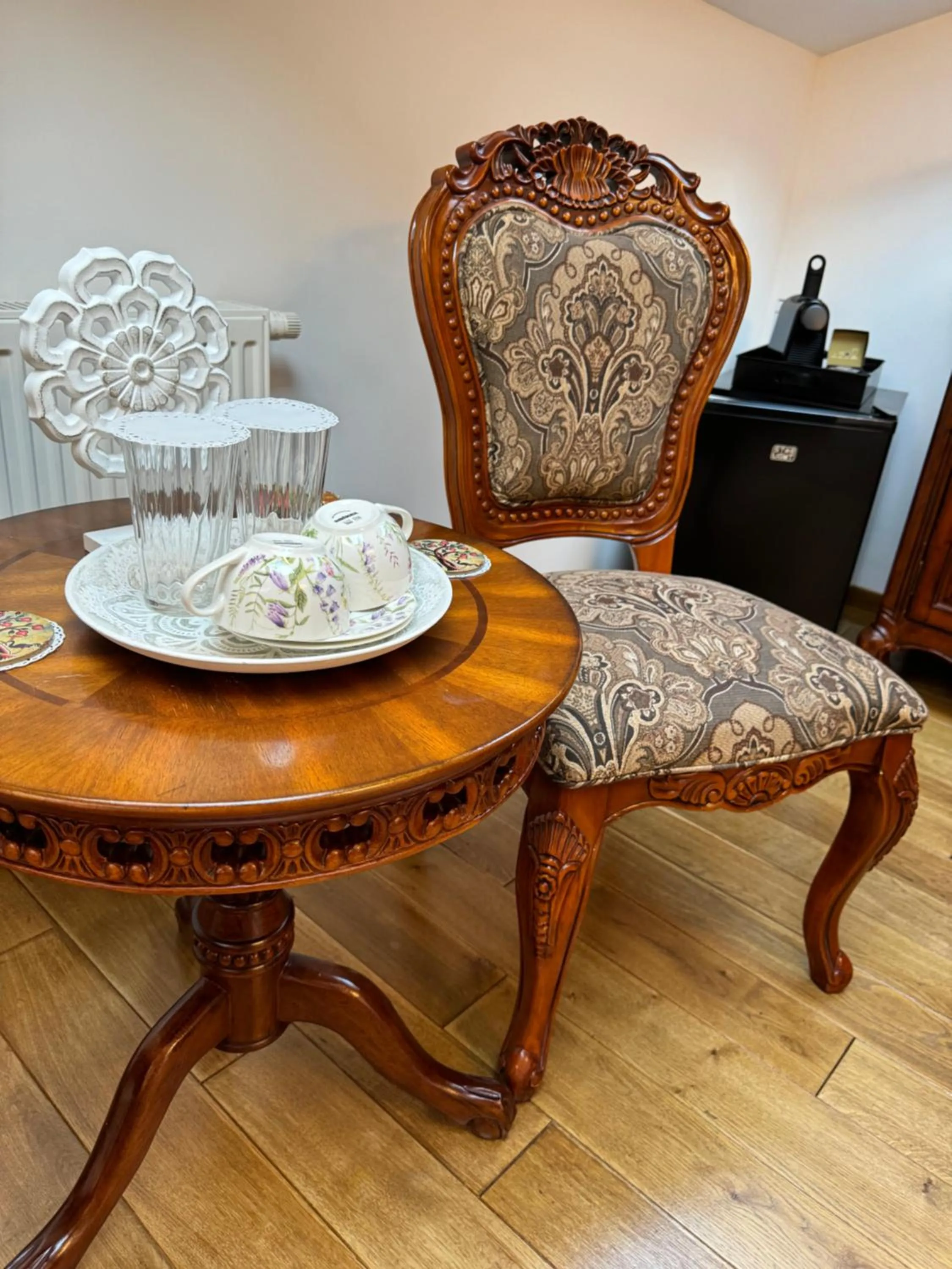 Photo of the whole room in Cetatea Medievala